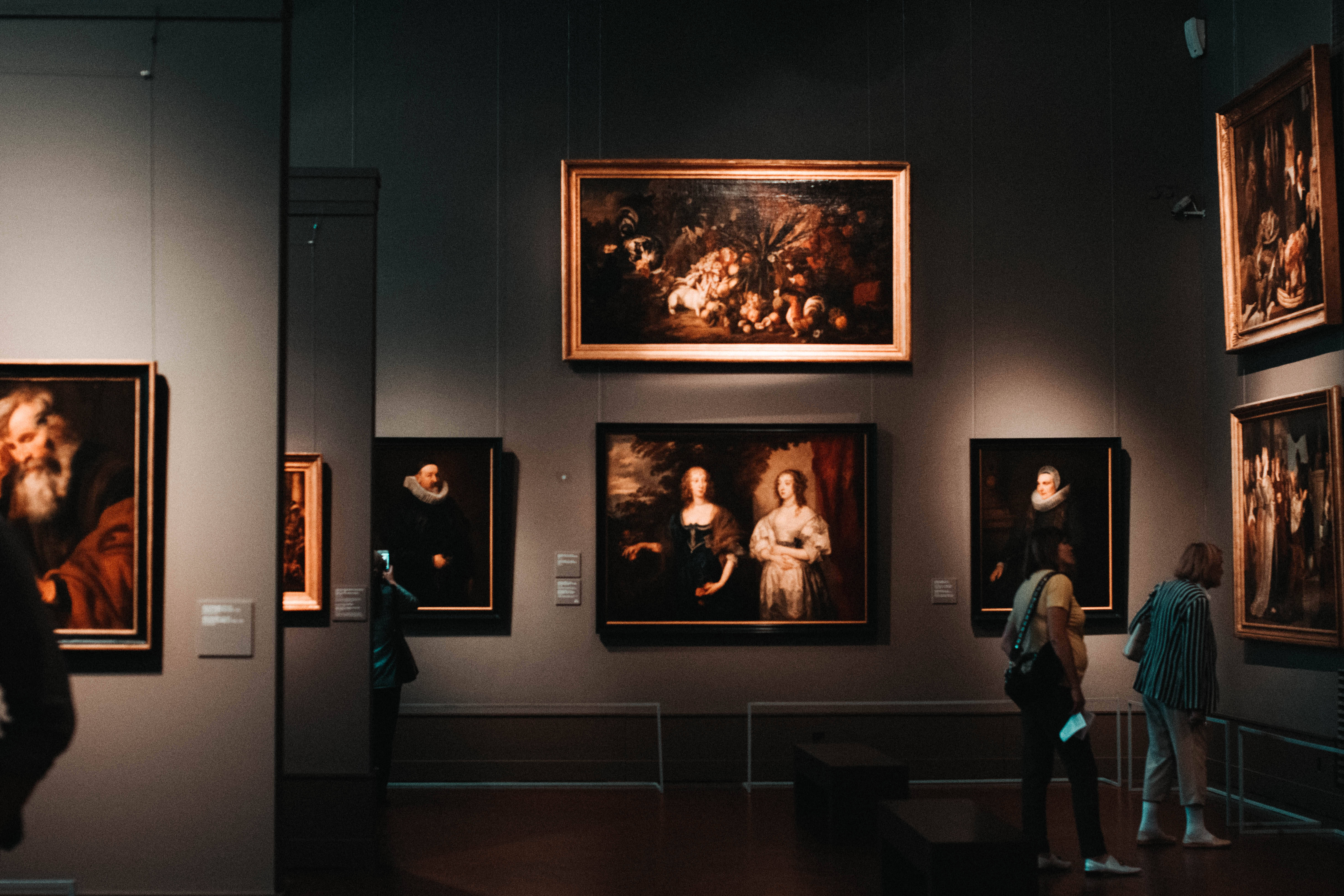 Uffizi Gallery, classical portraits, still lifes, 5K Desktop Wallpaper