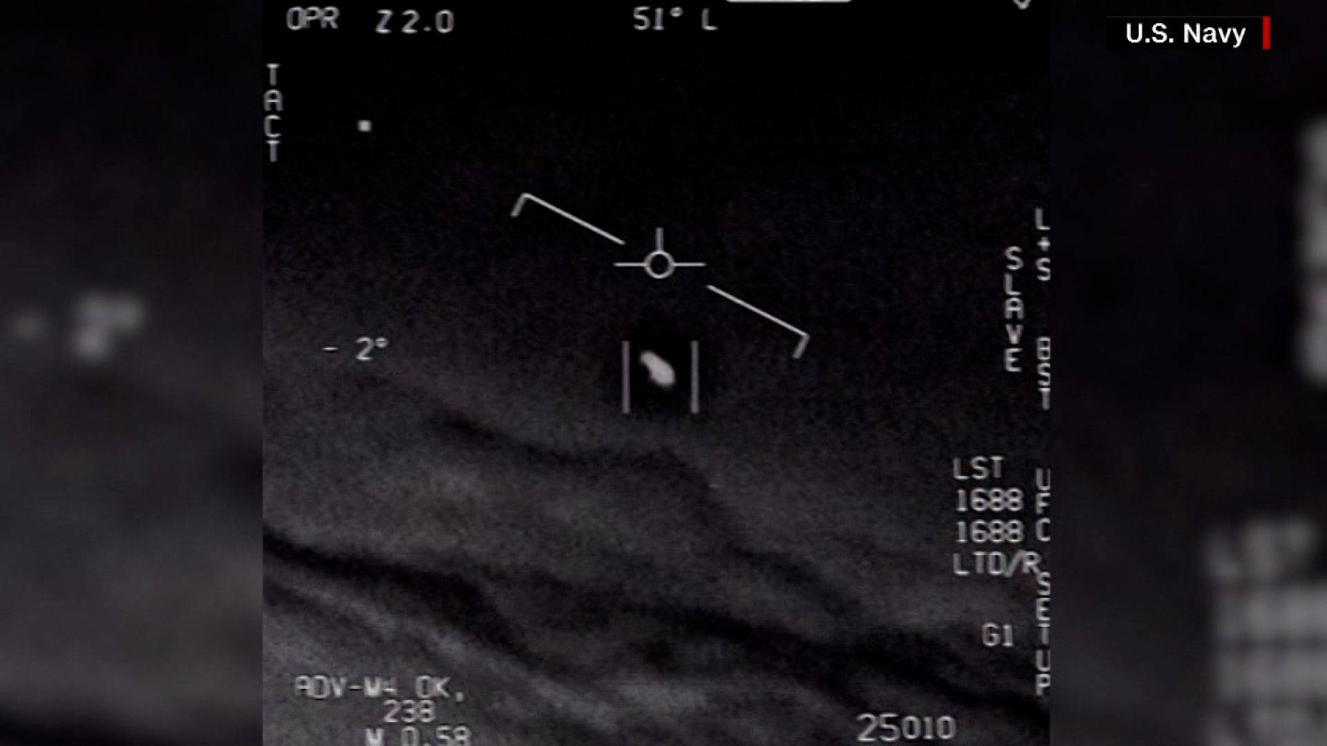UFO, thermal targeting display, crosshairs, Full HD Desktop Wallpaper