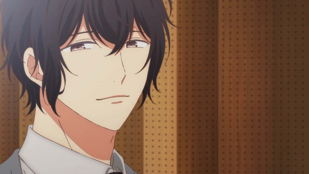 Ugetsu Murata, anime male character, dark hair, HD Desktop Wallpaper