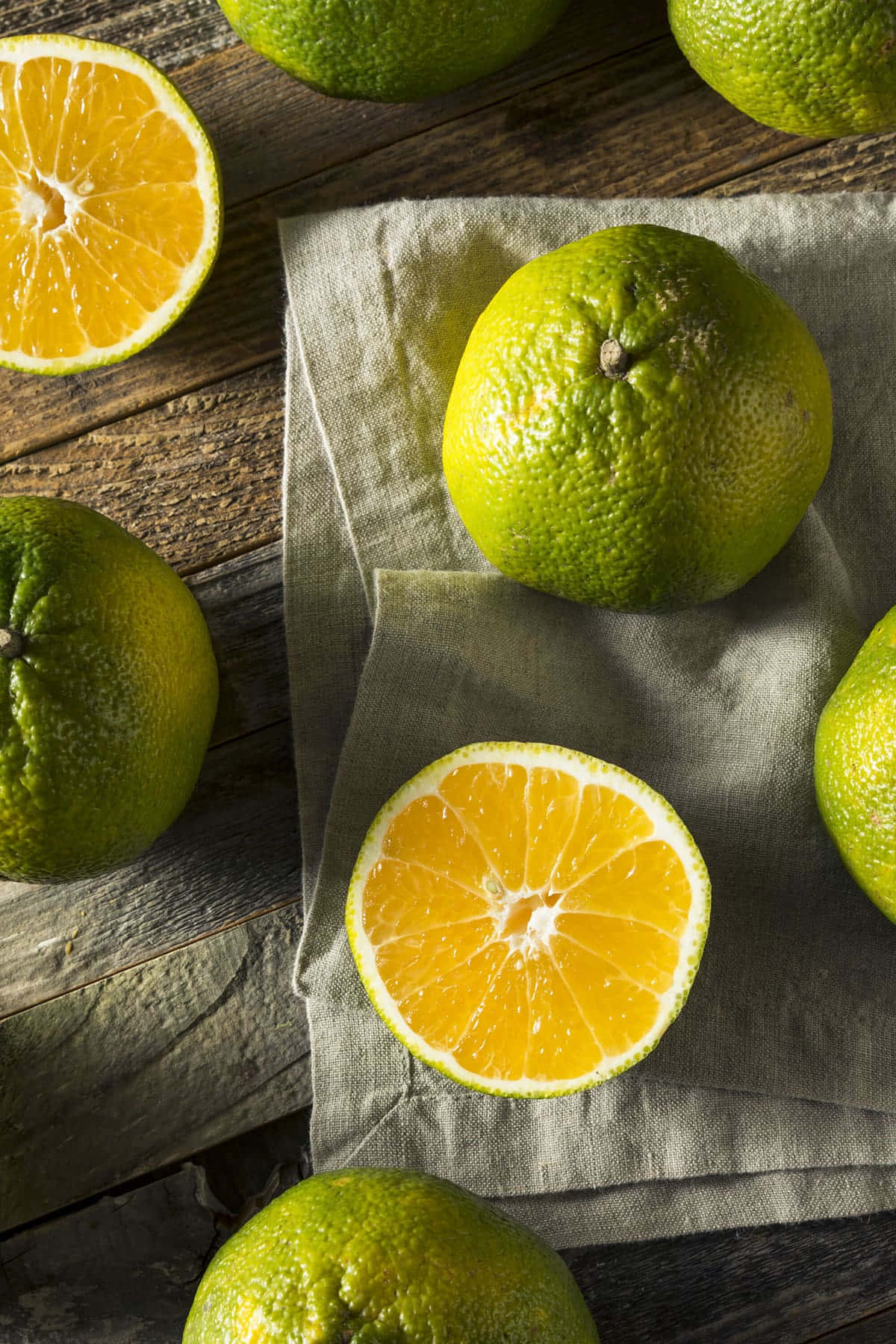 lime green, ugli citrus fruits, orange pulp, HD Phone Wallpaper