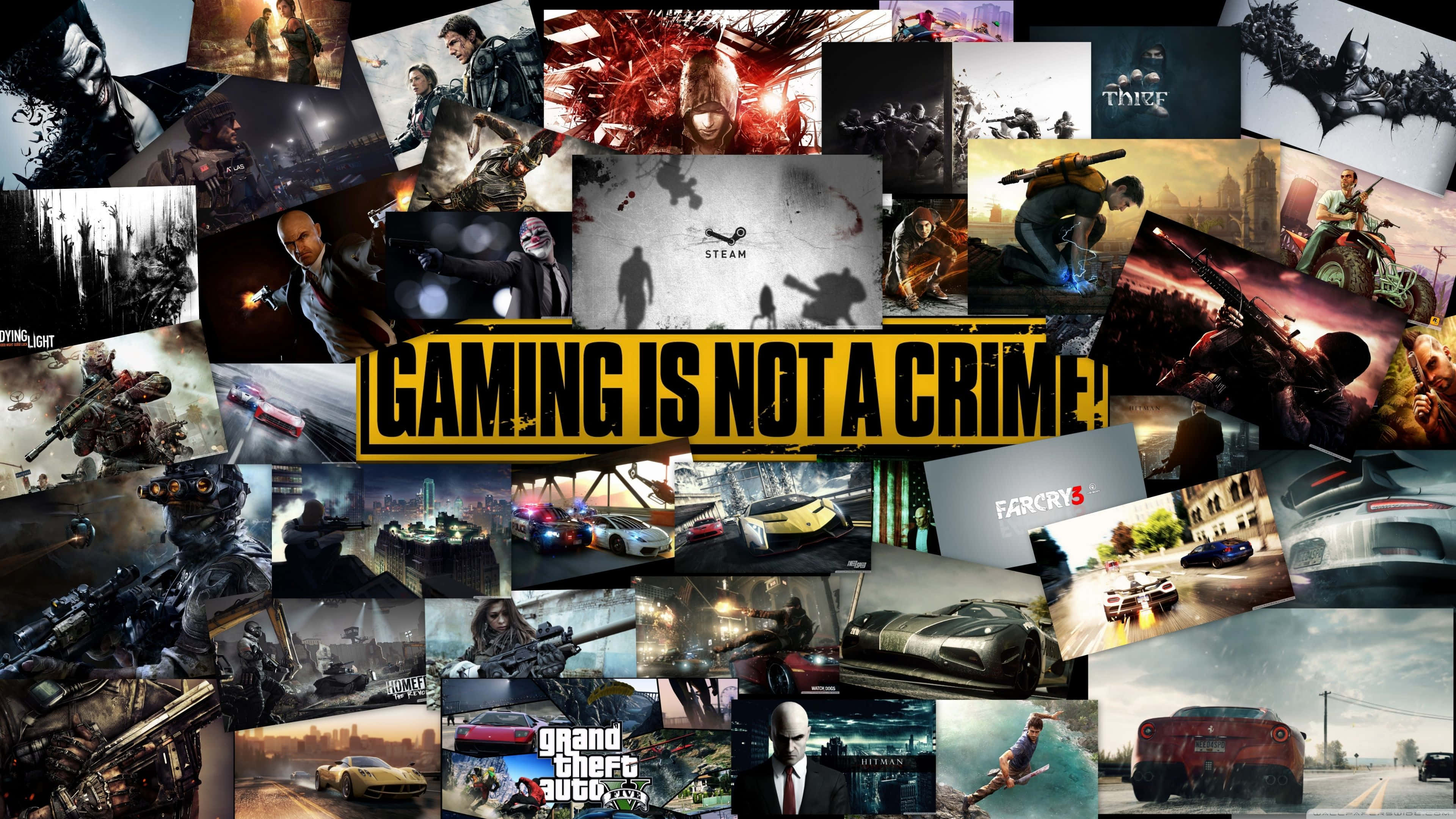 UHD 4K gaming, video game covers, scenes, 4K Desktop Wallpaper