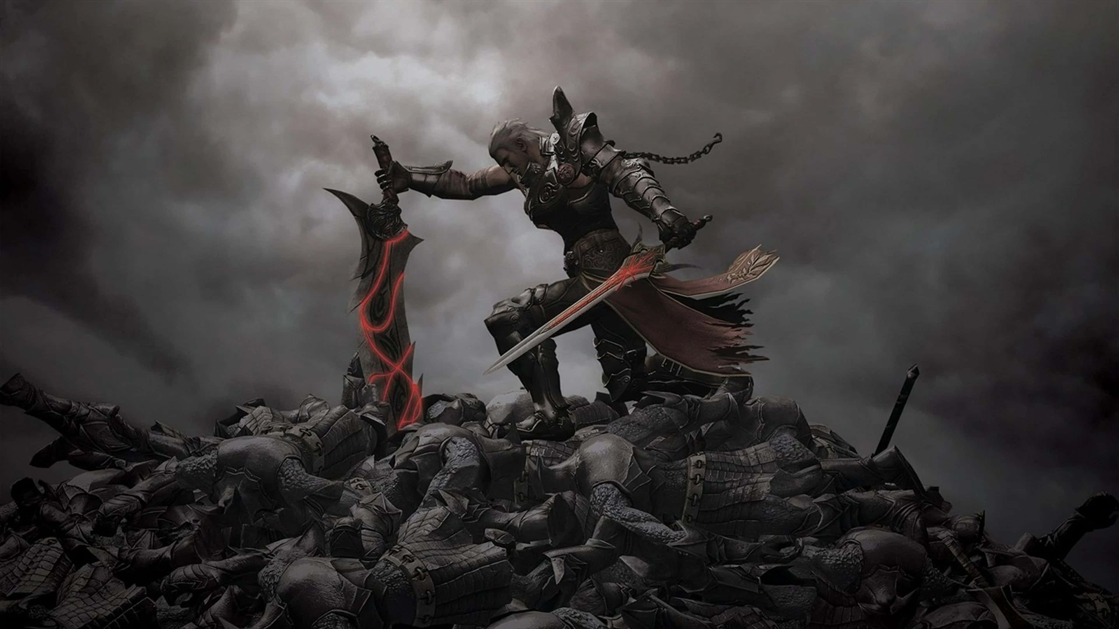 UHD 4K Game, 3840 x 2160, warrior, 4K Desktop Wallpaper