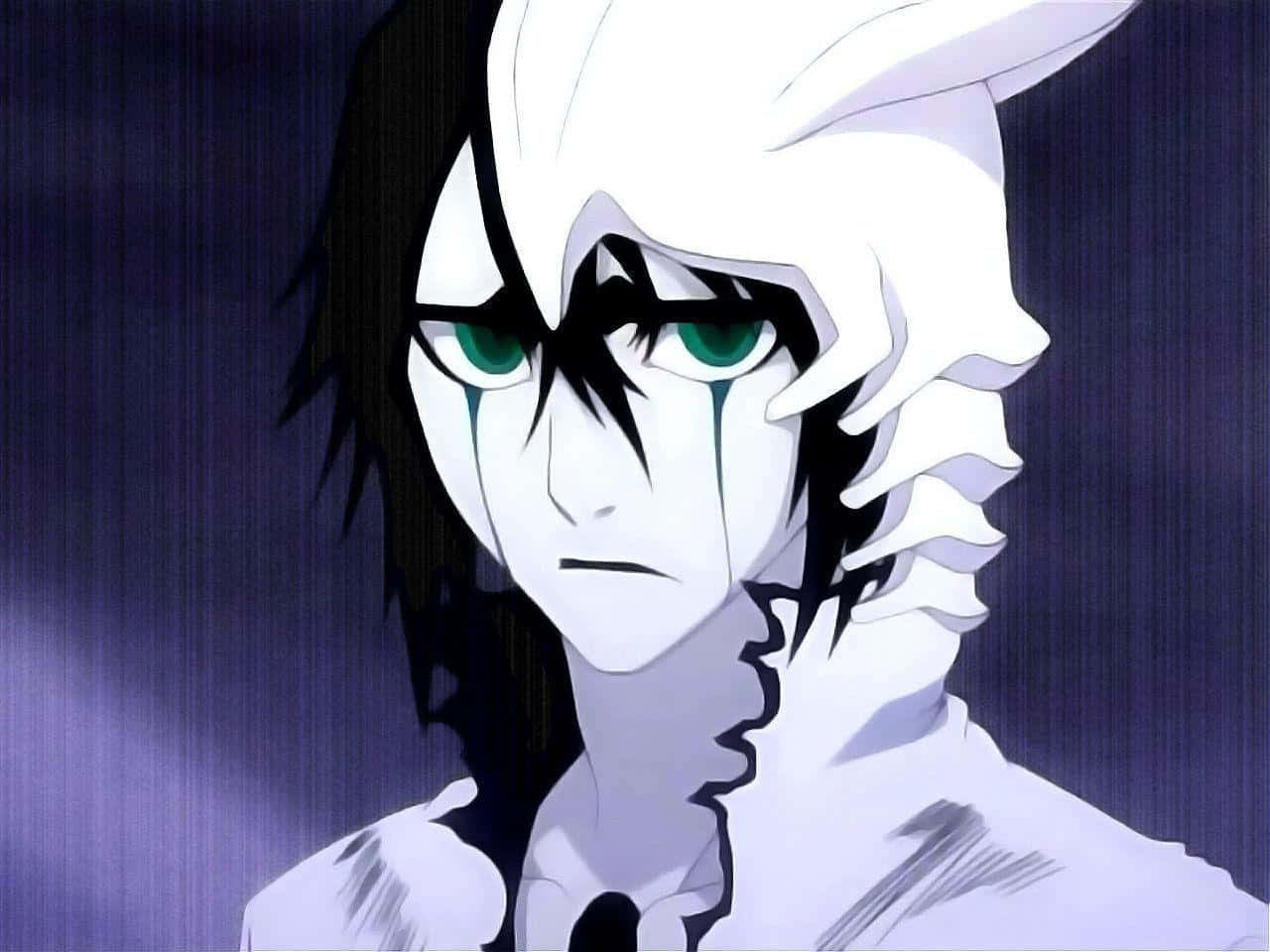 Ulquiorra Cifer, green eyes, black hair, HD Desktop Wallpaper