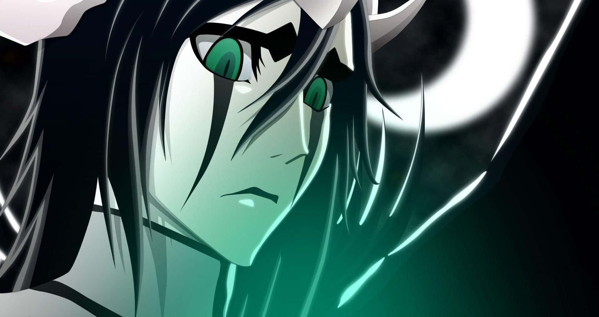 Ulquiorra Cifer, green eyes, black hair, HD Desktop Wallpaper