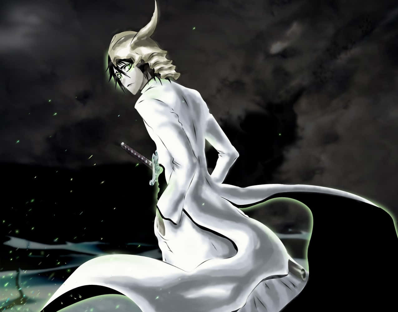 Ulquiorra Cifer, anime character, pale, SD Desktop Wallpaper