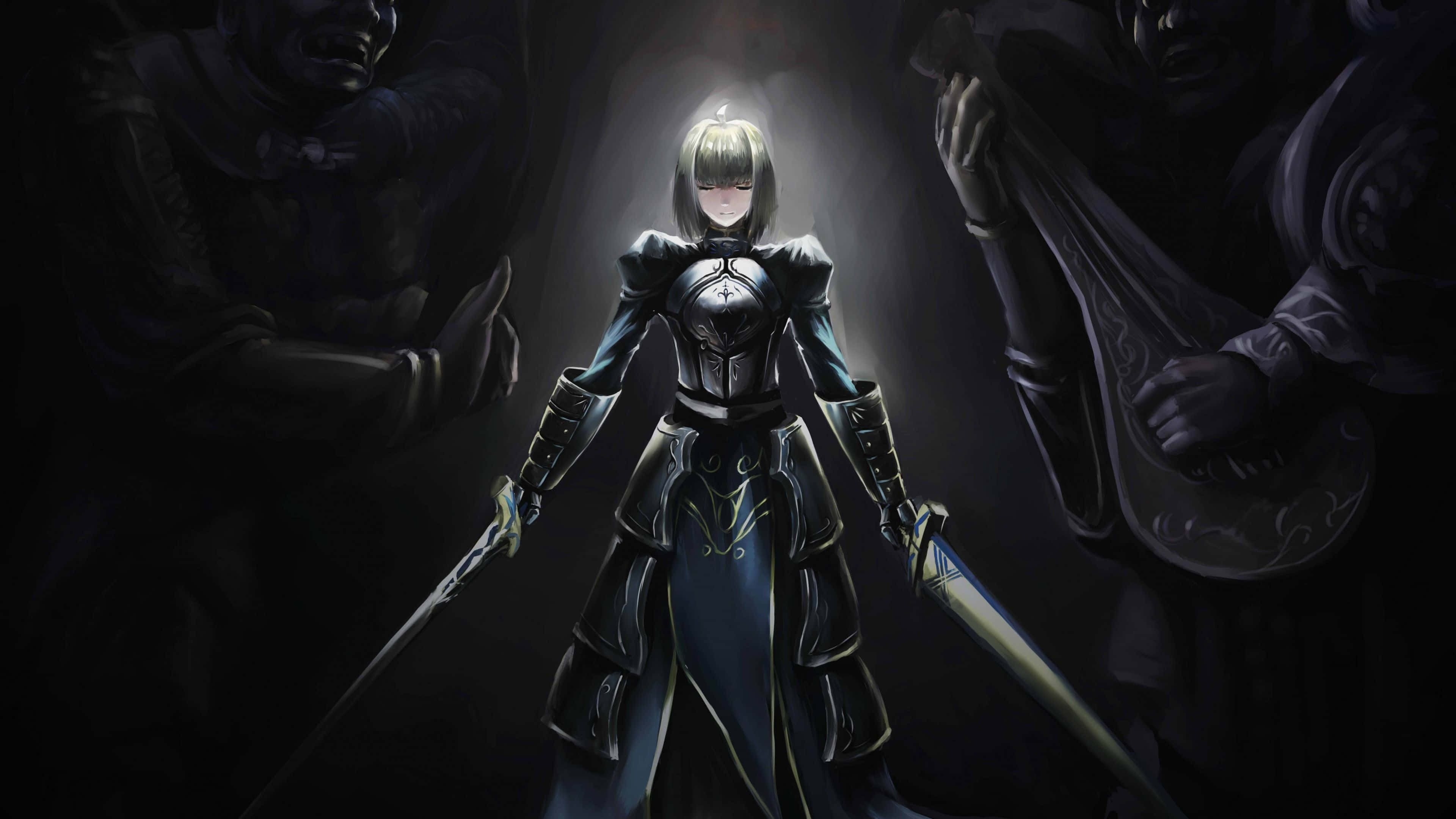 Ultra HD, 3840 x 2160, armored warrior, 4K Desktop Wallpaper