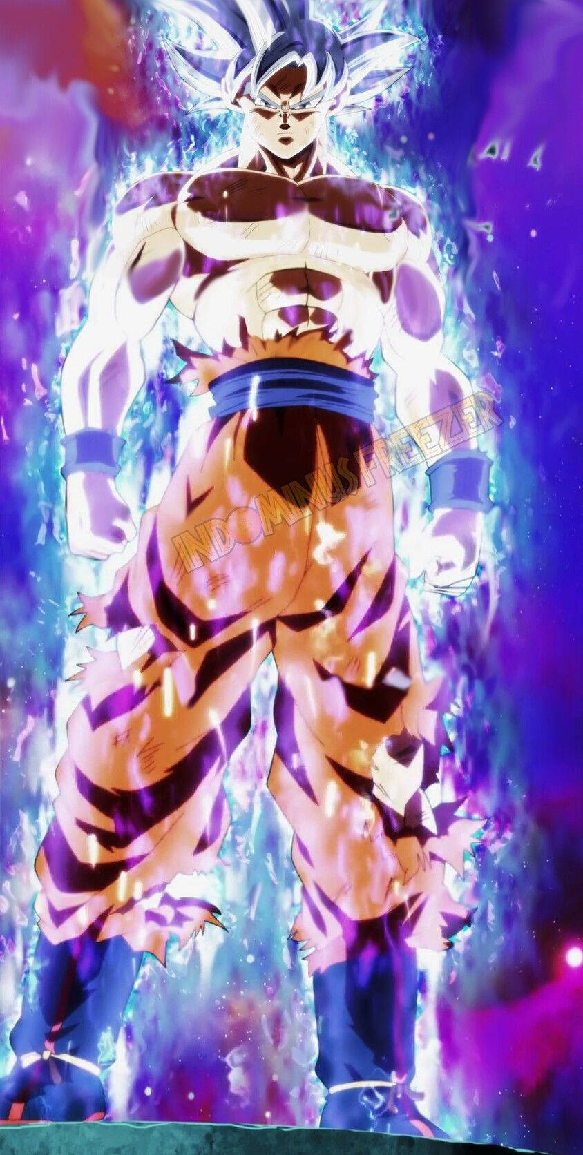 Goku, Ultra Instinct, spiky hair, HD Phone Wallpaper