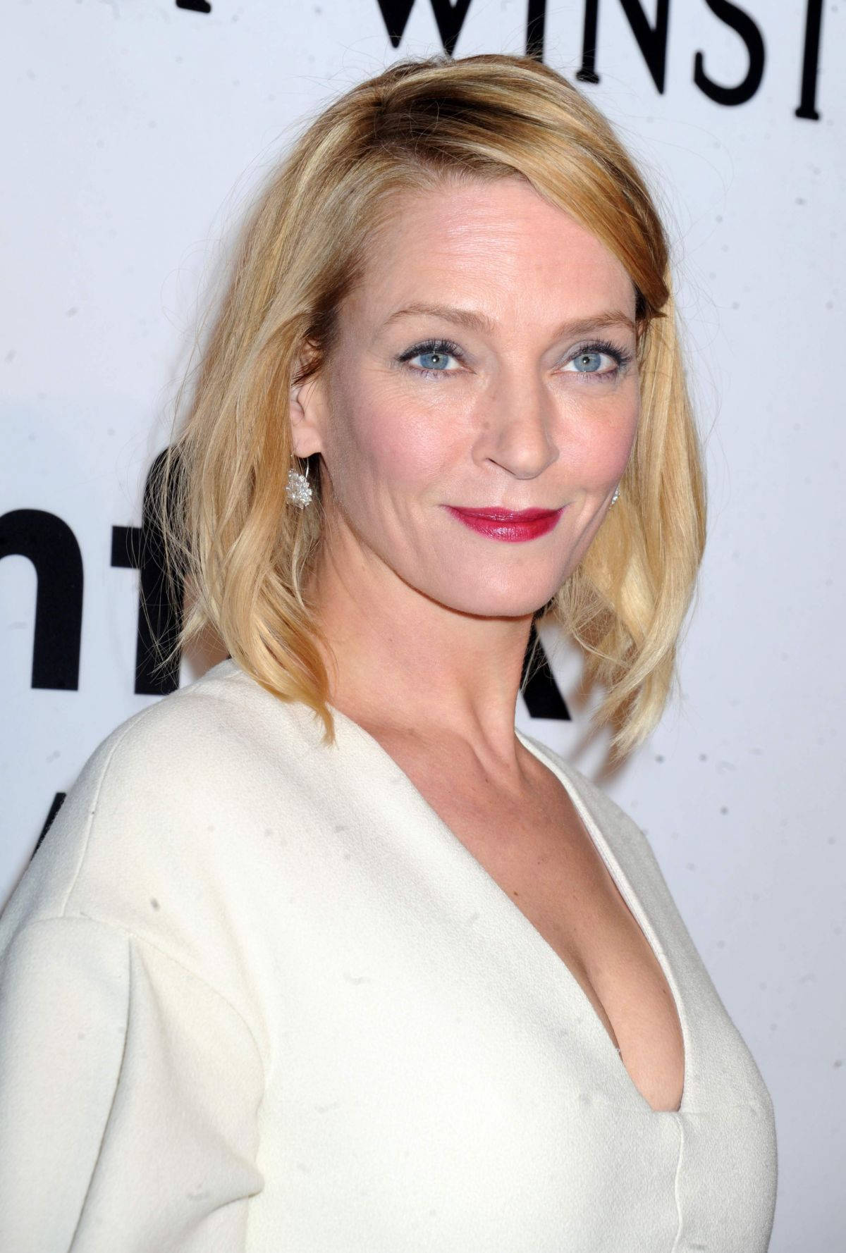 Uma Thurman, red carpet, 2016, HD Phone Wallpaper