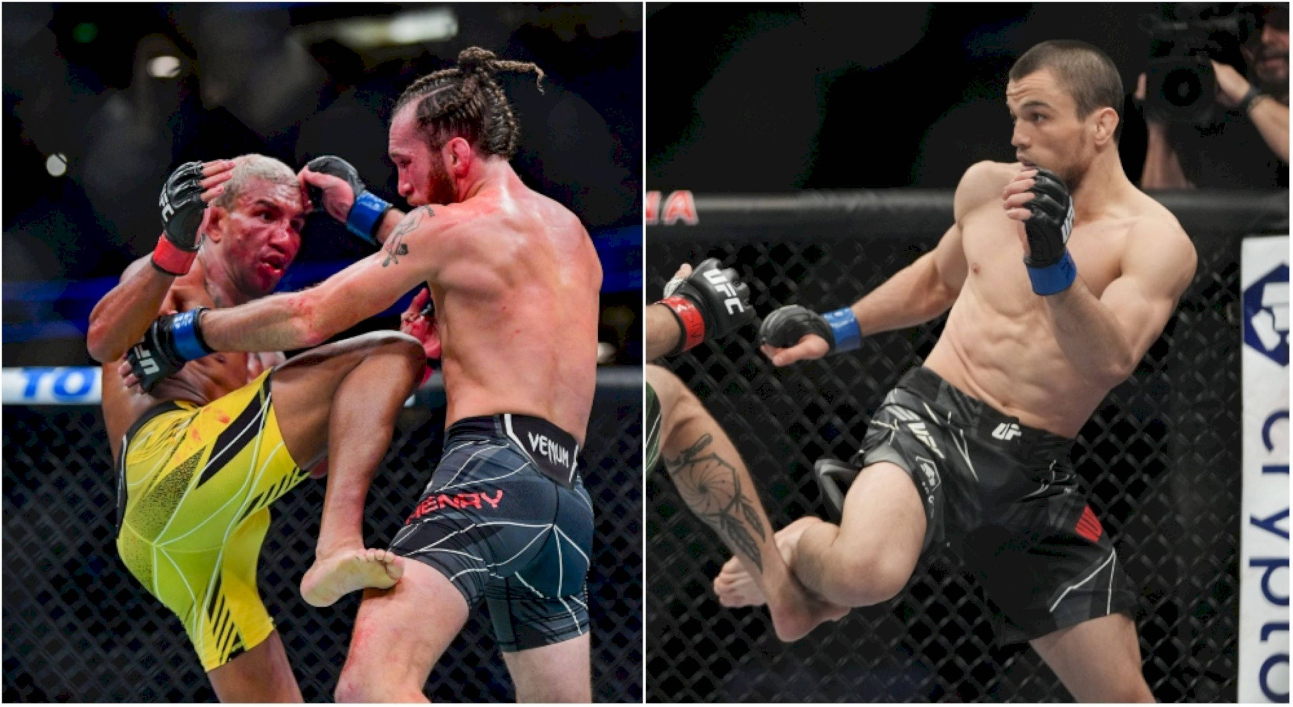 Umar Nurmagomedov, octagon, high kick, Full HD Desktop Wallpaper
