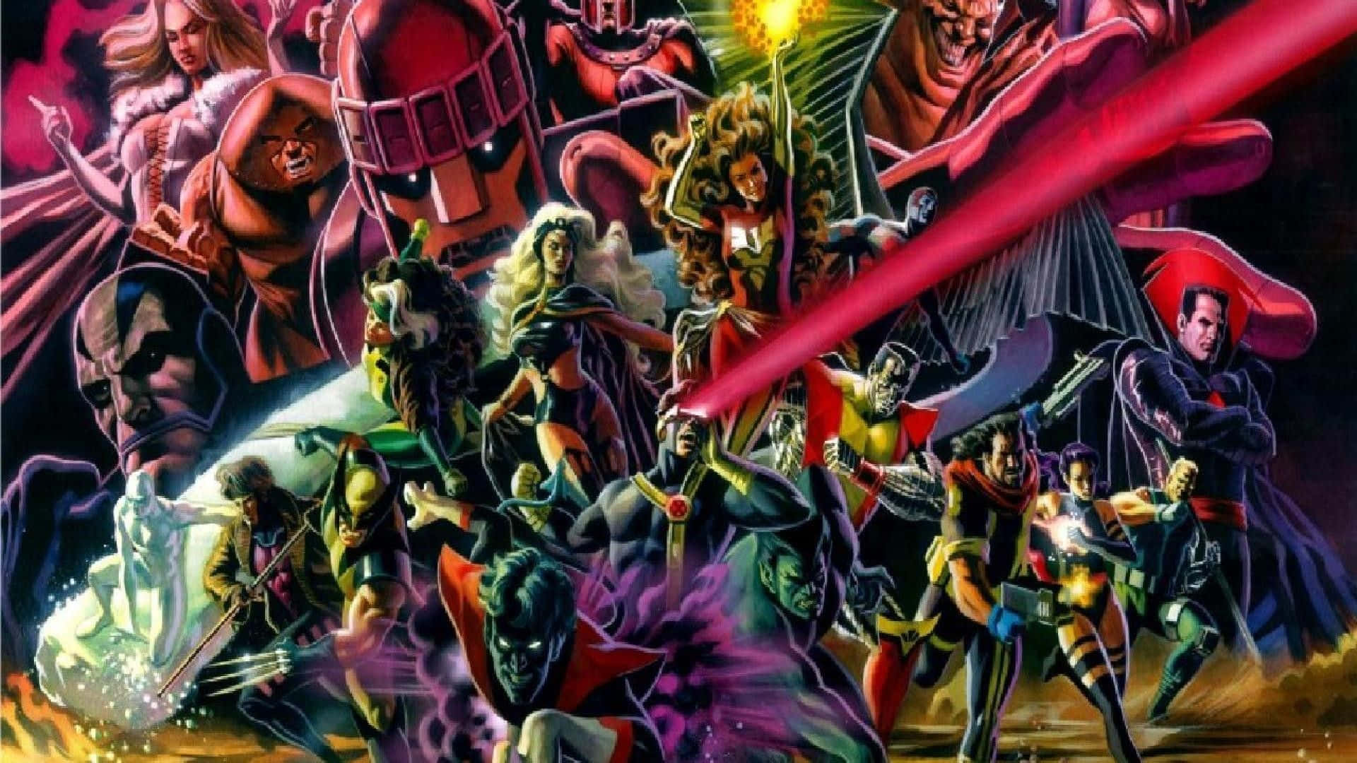 Uncanny X-Men, superheroes, villains, Full HD Desktop Wallpaper