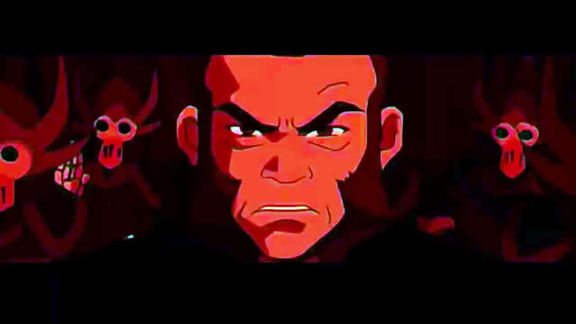 Uncle Iroh, red-skinned, anime character, Full HD Desktop Wallpaper