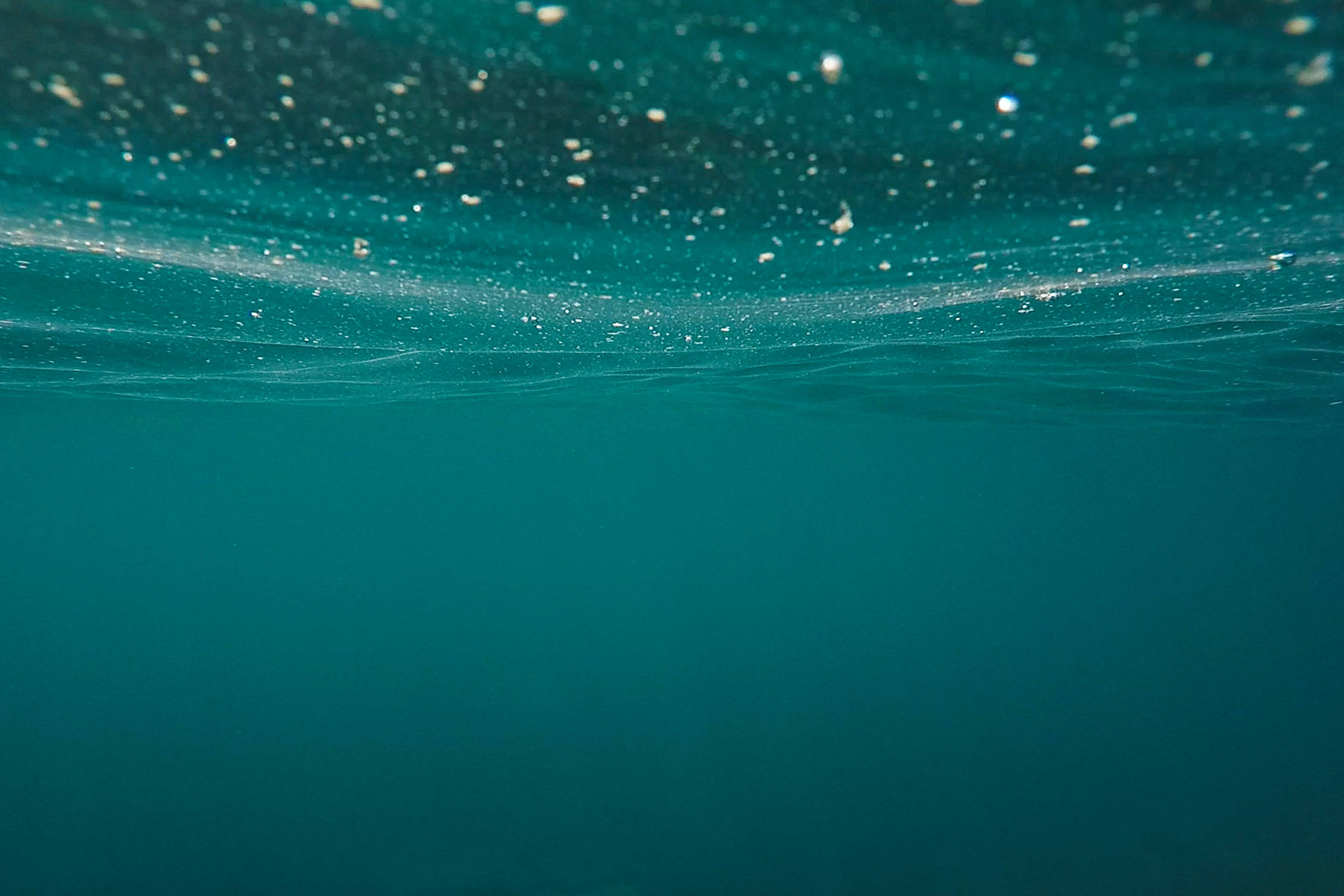 teal under the sea, turquoise ocean, sunlit bubbles, Full HD Desktop Wallpaper