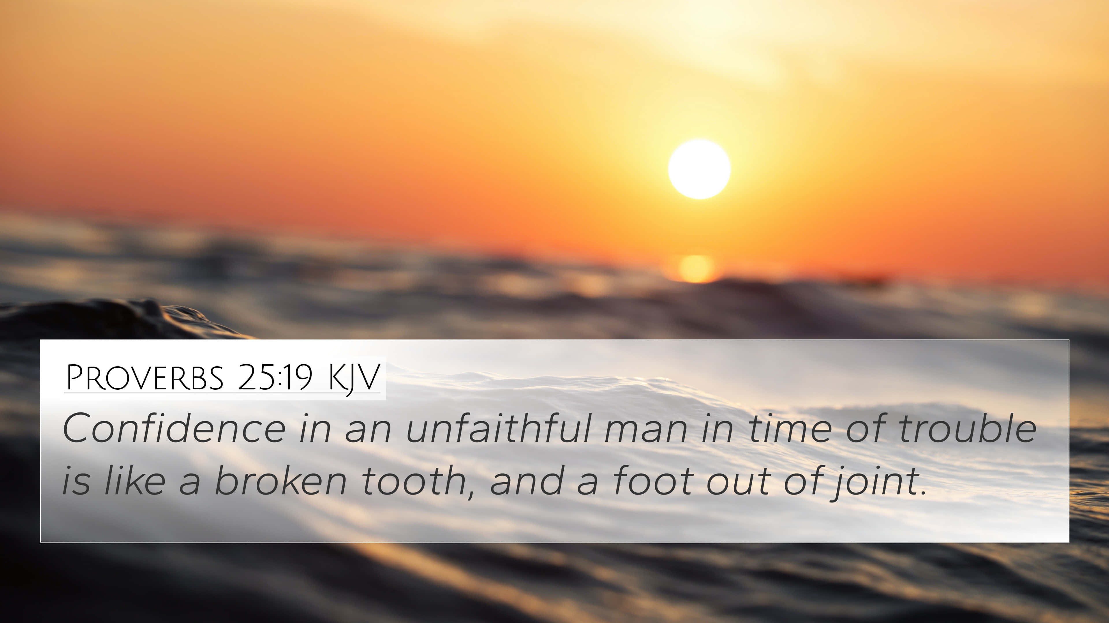 Unfaithful Proverbs, Sunset, ocean waves, 4K Desktop Wallpaper