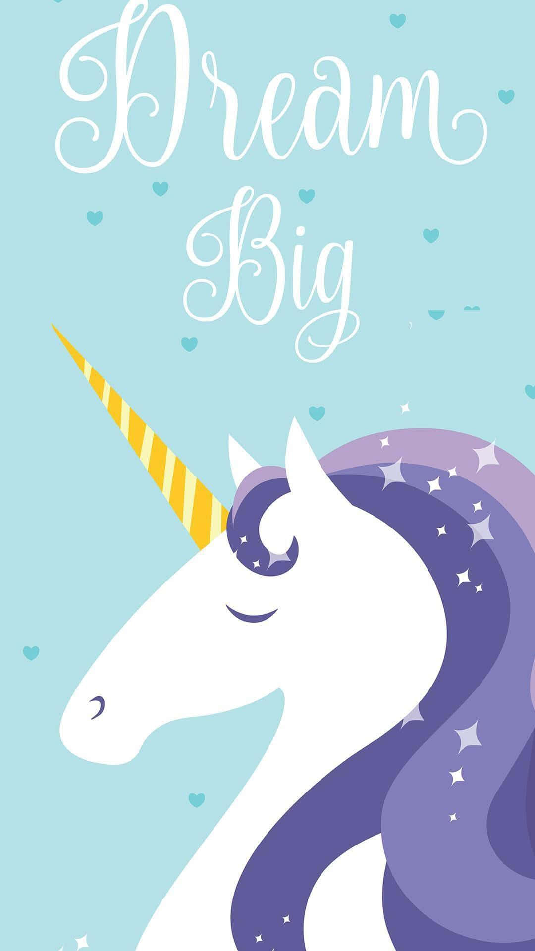 Unicorn Aesthetic, white unicorn, purple starry mane, Full HD Phone Wallpaper