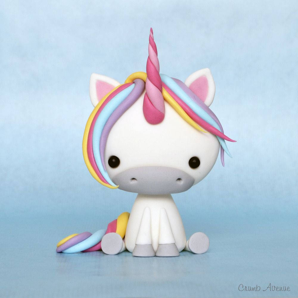 rainbow unicorn toy, white unicorn figurine, rainbow mane, SD Desktop Wallpaper