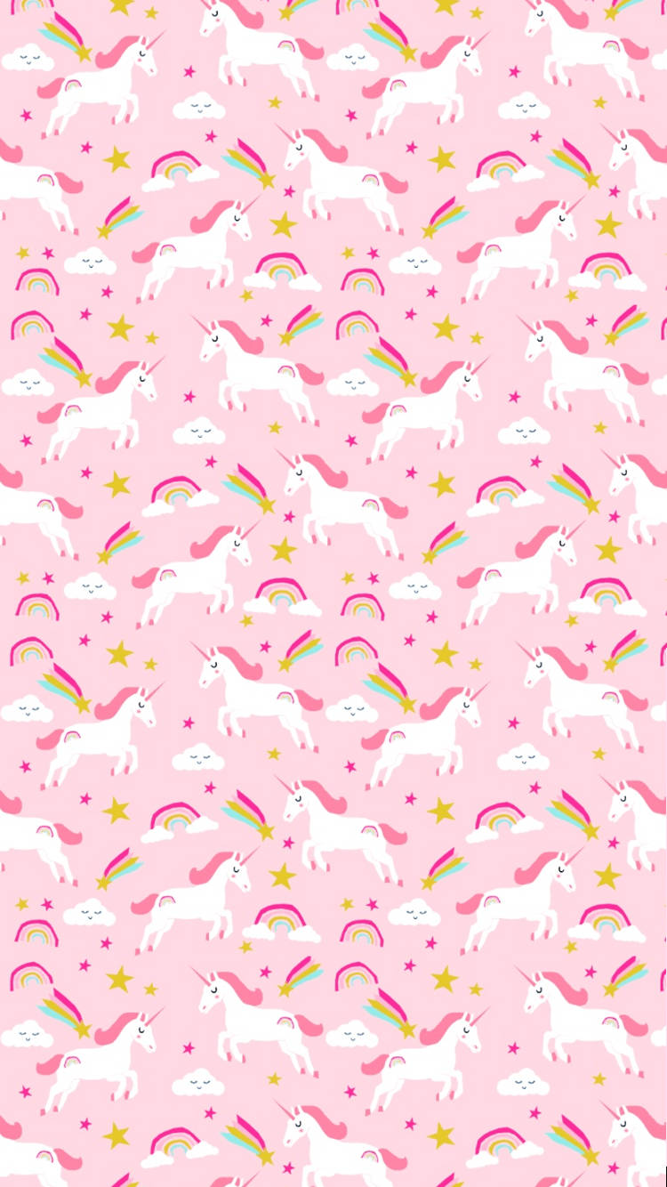 unicorn, pink, white unicorns, HD Phone Wallpaper