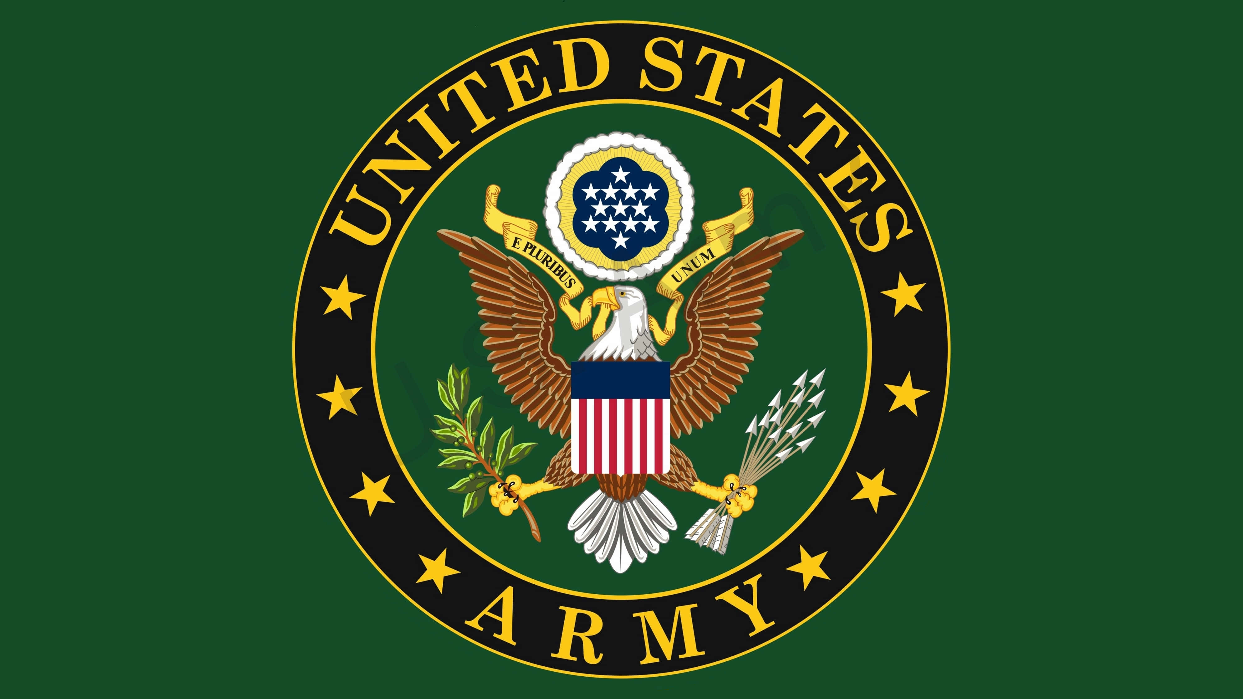 United States Army, seal, bald eagle, 4K Desktop Wallpaper