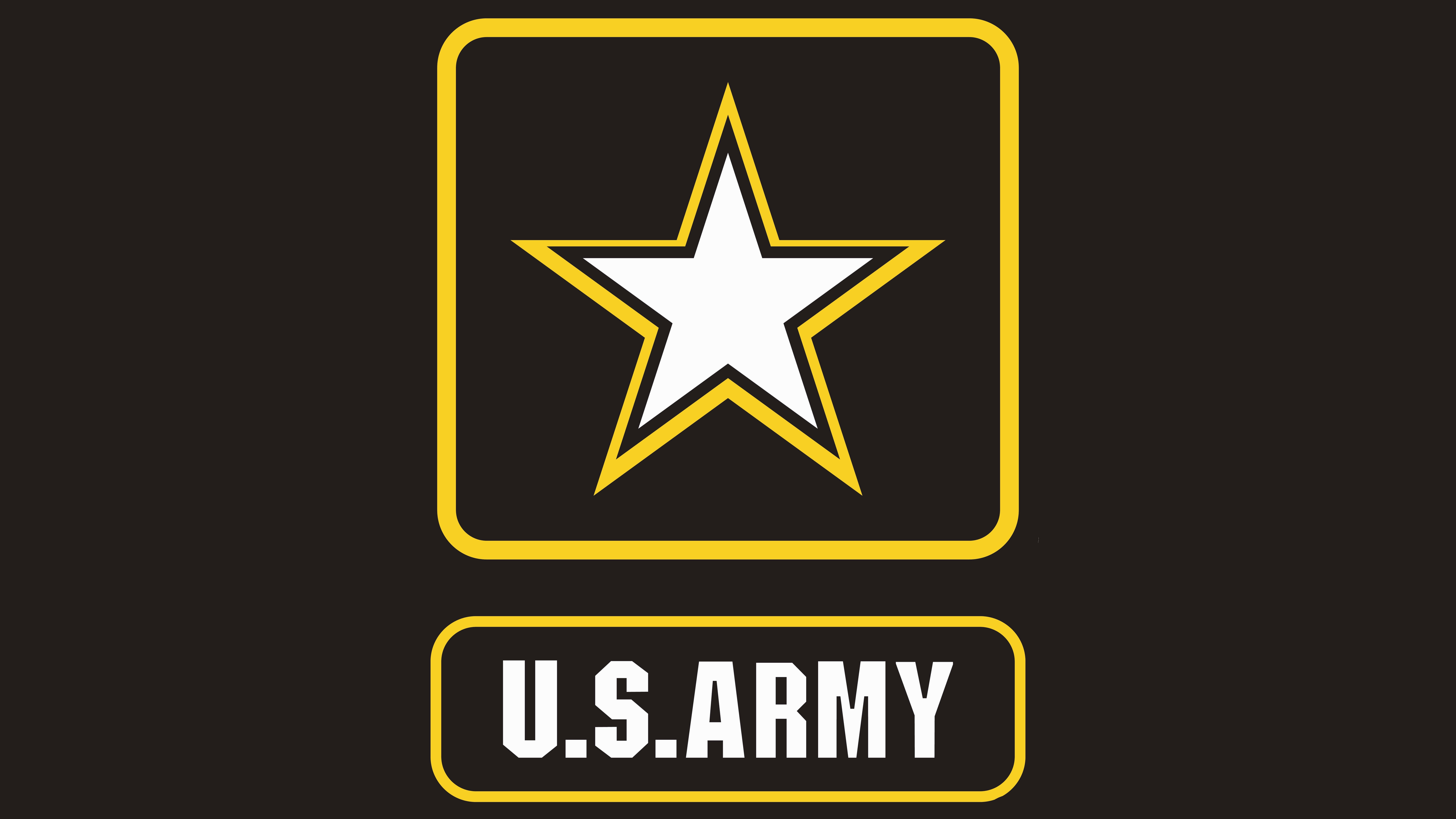United States Army, U.S. Army logo, white star, 8K Desktop Wallpaper