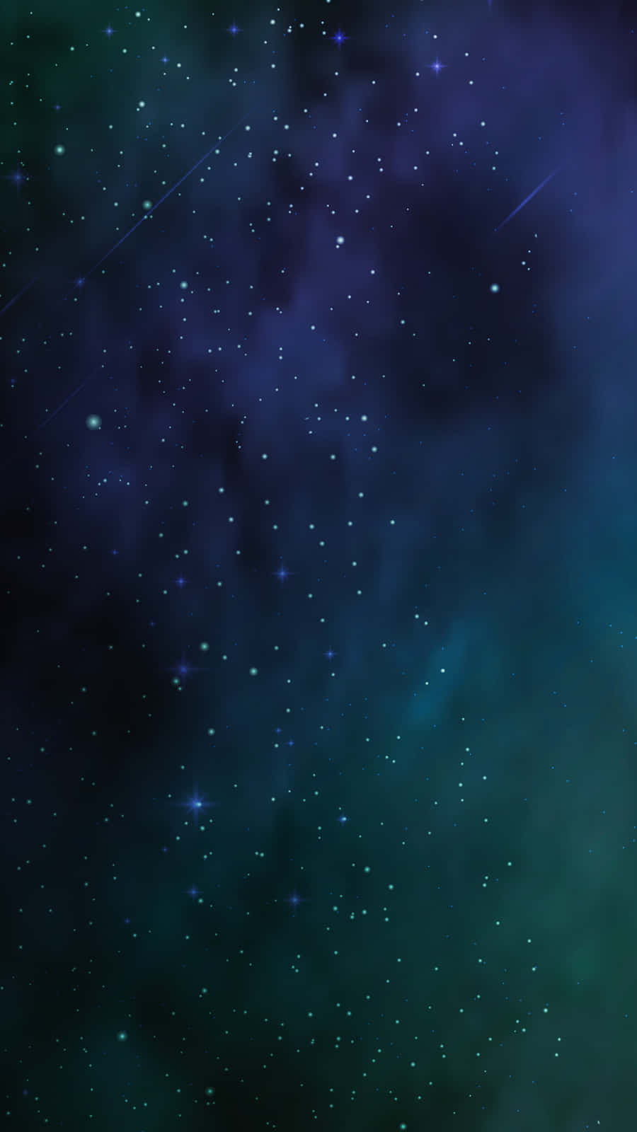 Universe iPhone, deep space vista, twinkling stars, HD Phone Wallpaper