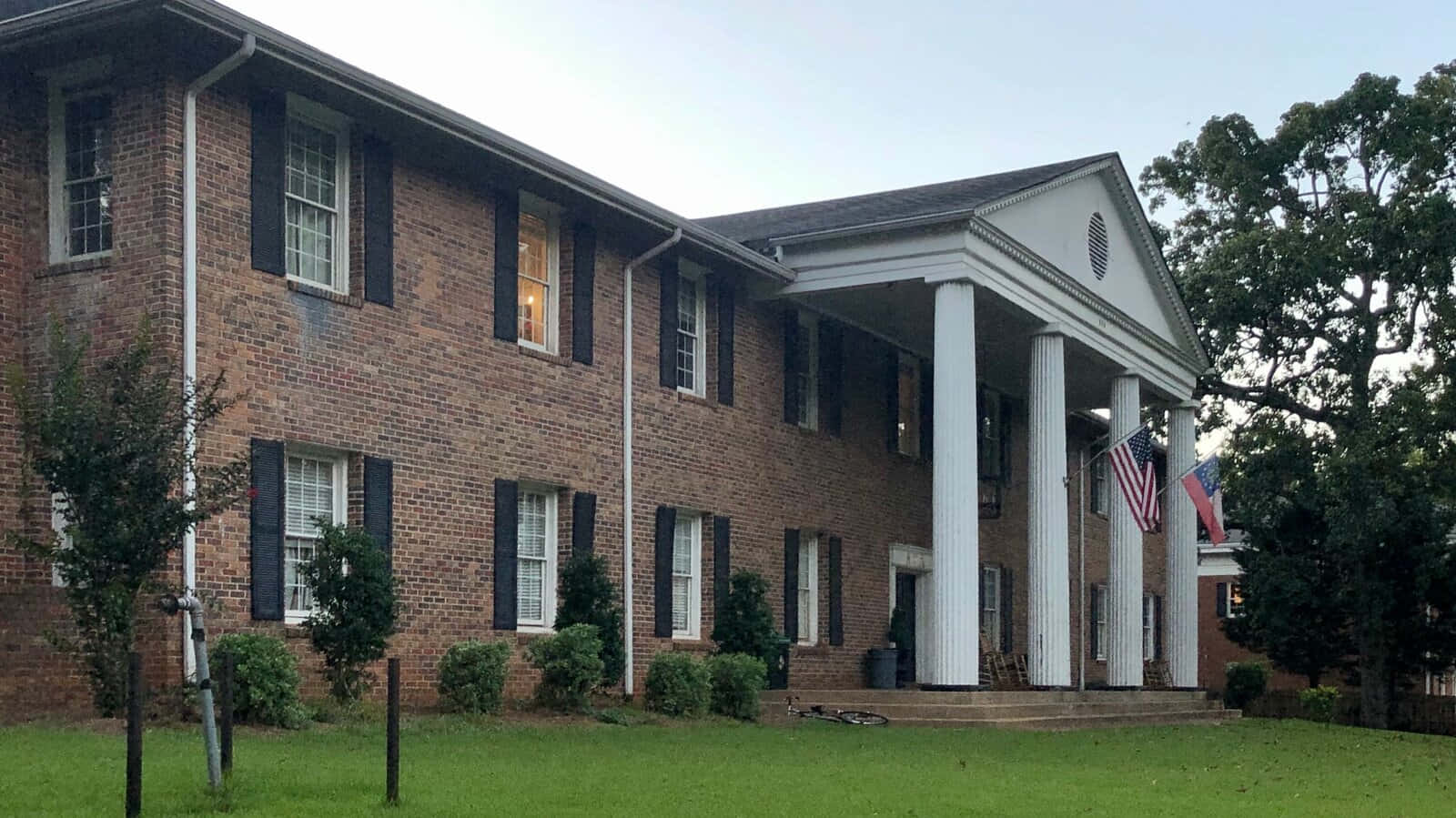 University Of Georgia, old building, brick house, HD Desktop Wallpaper