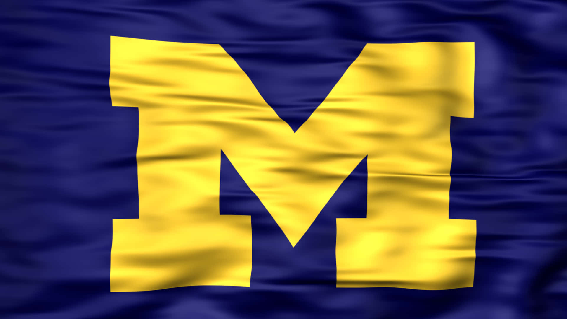 University Of Michigan, blue, yellow, Full HD Desktop Wallpaper