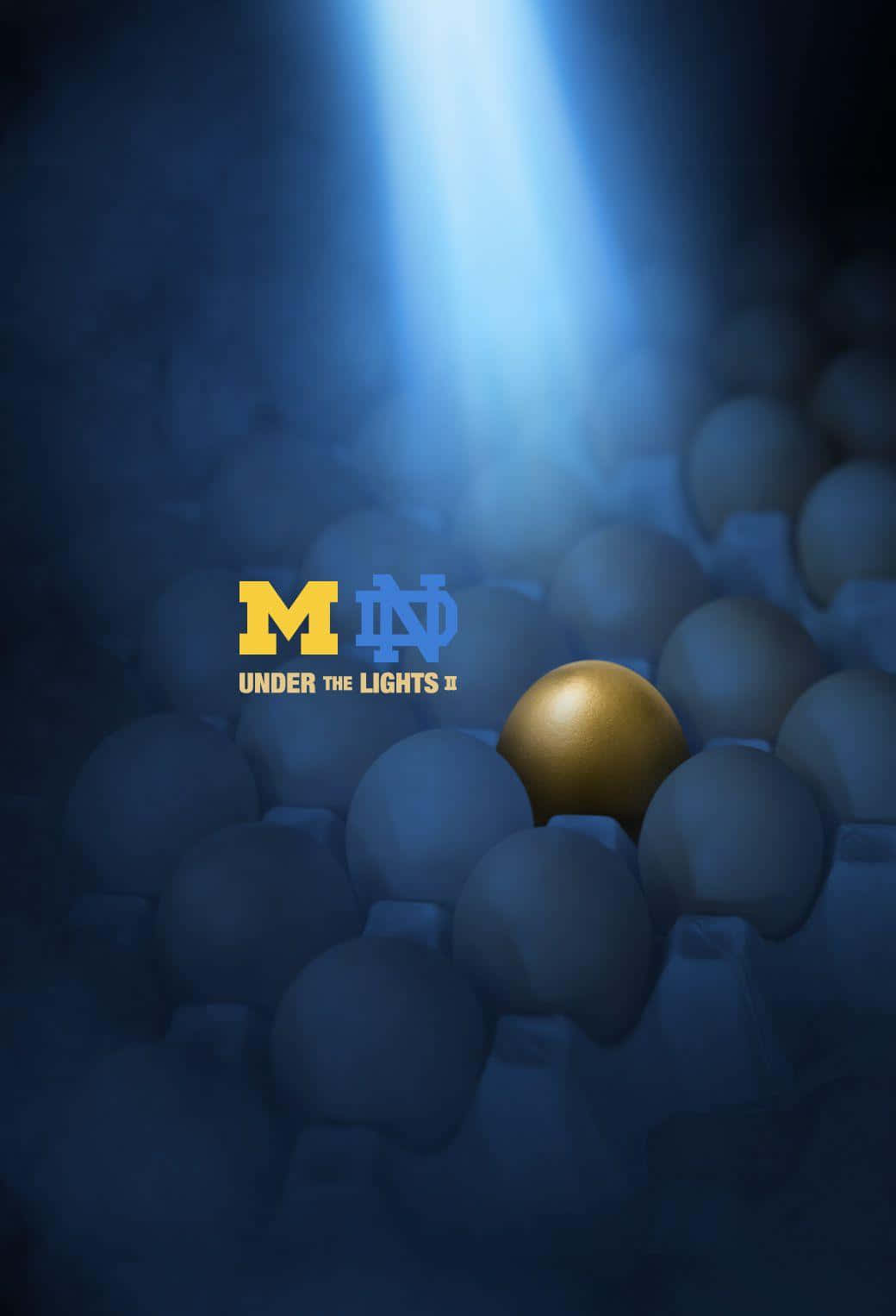 University of Michigan, golden sphere, muted gray spheres, HD Phone Wallpaper