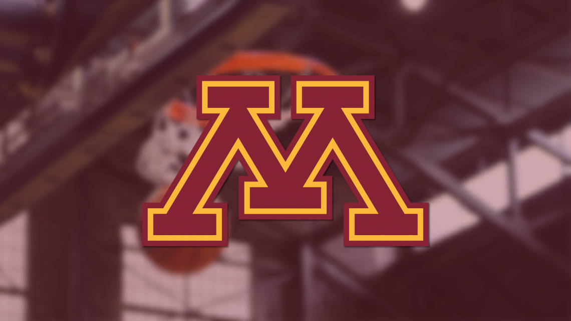 University Of Minnesota, red emblem, maroon and gold, SD Desktop Wallpaper