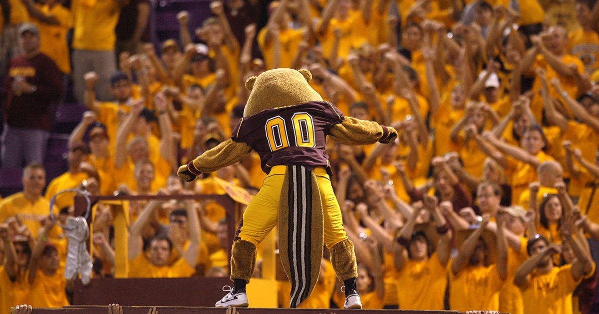 University Of Minnesota, mascot, maroon and gold football uniform, SD Desktop Wallpaper