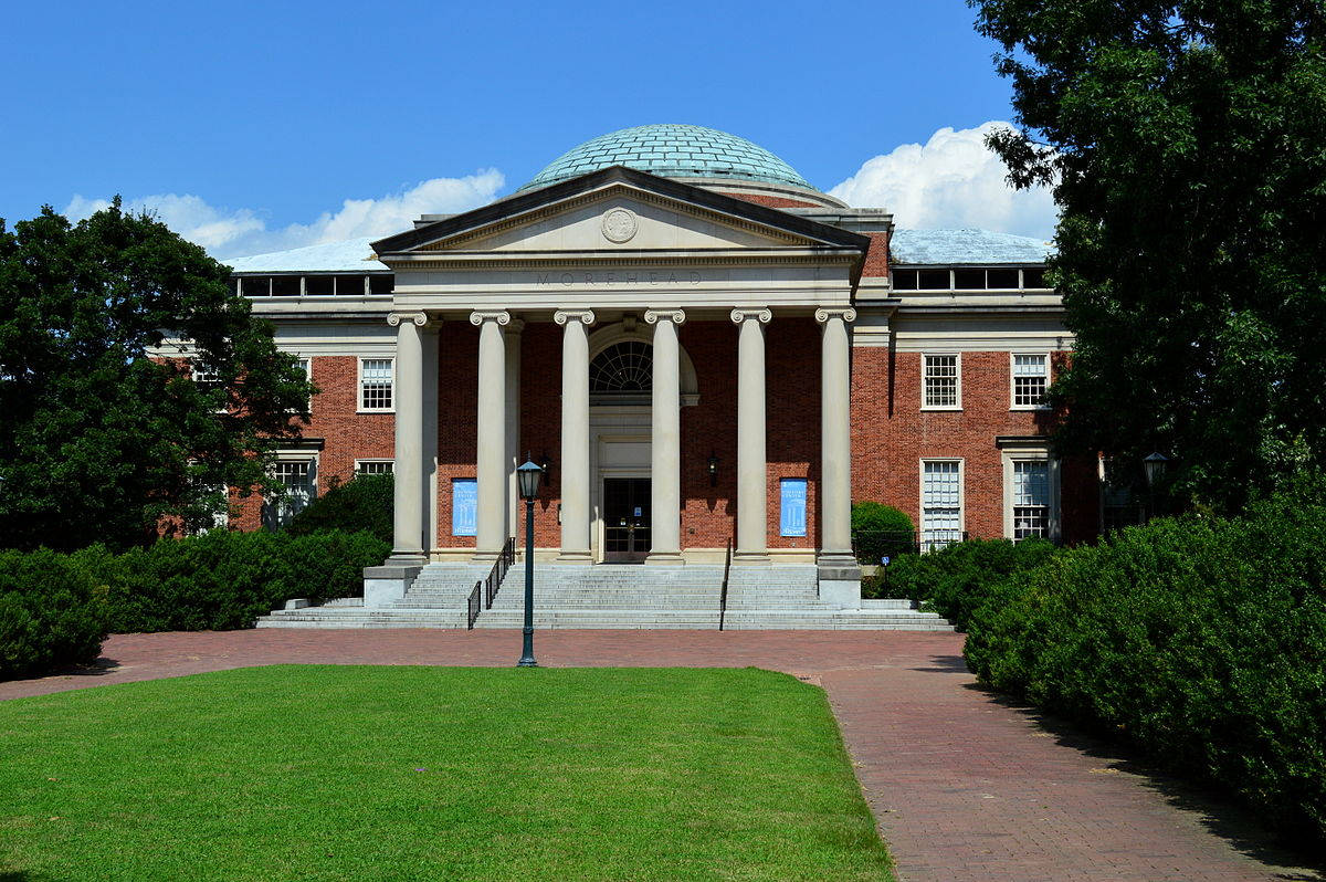 University Of North Carolina, planetarium, neoclassical brick building, SD Desktop Wallpaper