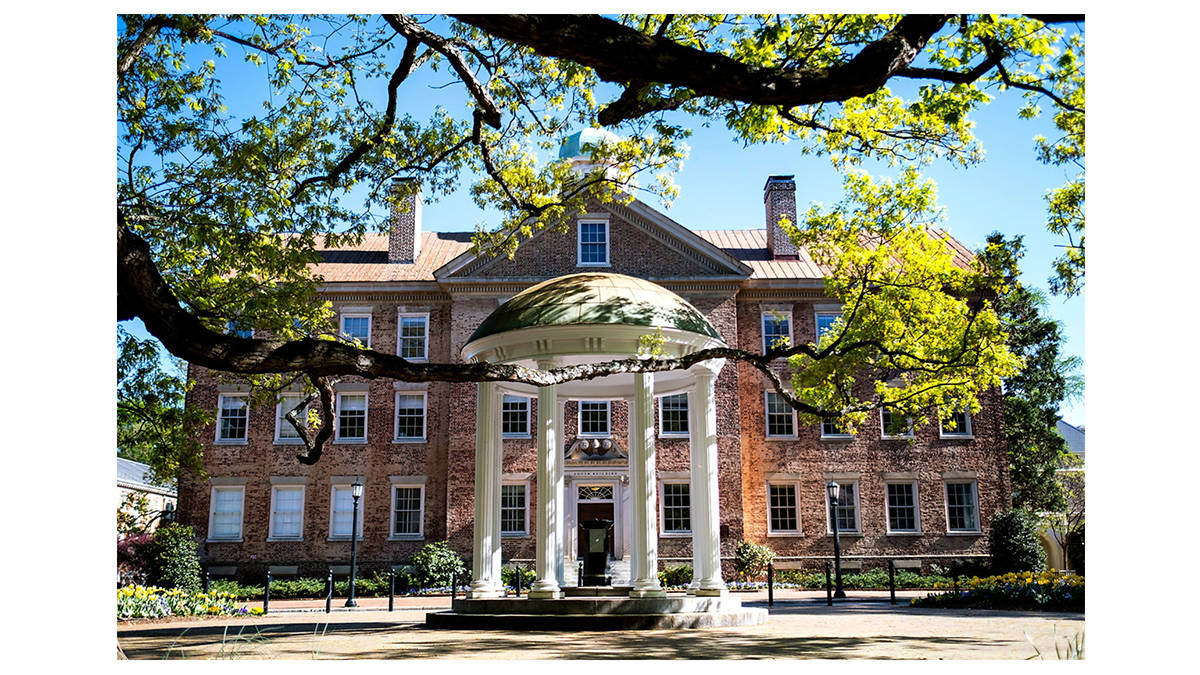 University Of North Carolina, classical structures, brick university building, SD Desktop Wallpaper