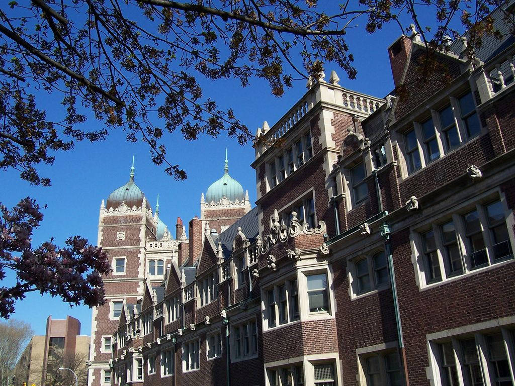 University Of Pennsylvania, colonial buildings, brick, SD Desktop Wallpaper
