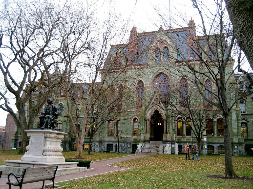 University Of Pennsylvania, Gothic-style, stone architecture, SD Desktop Wallpaper