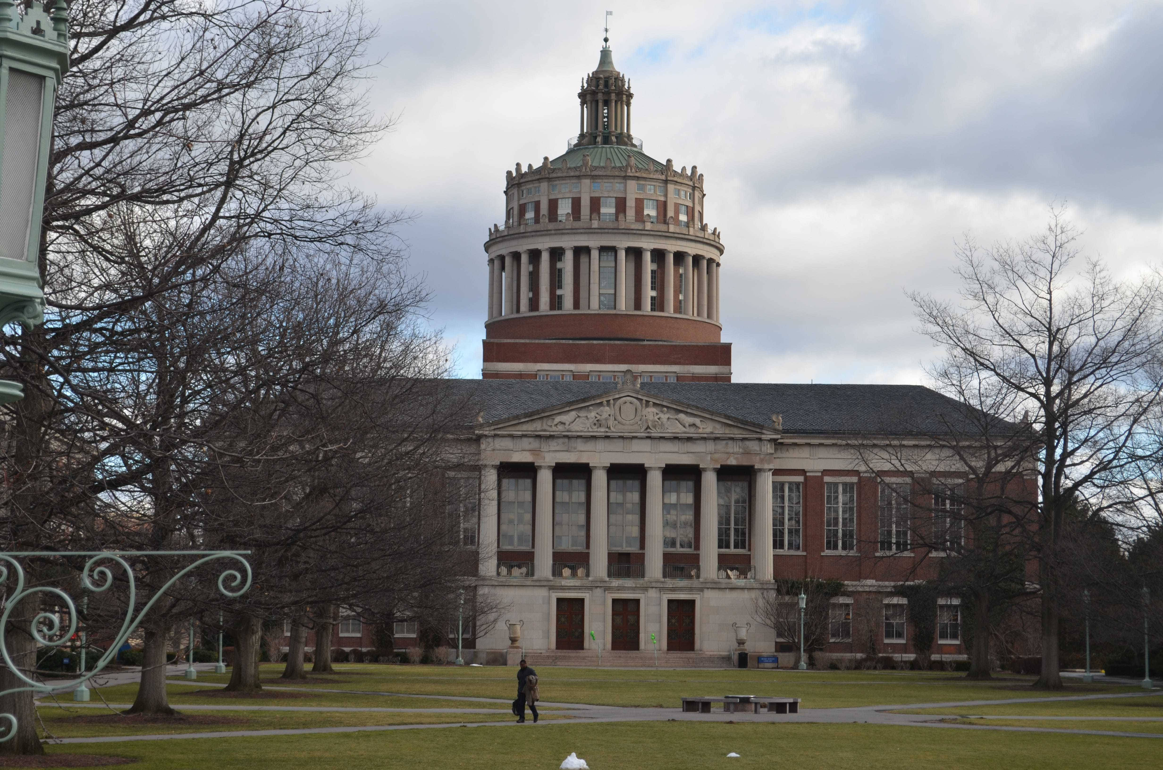 University Of Rochester, neoclassical university building, domed tower, 4K Desktop Wallpaper