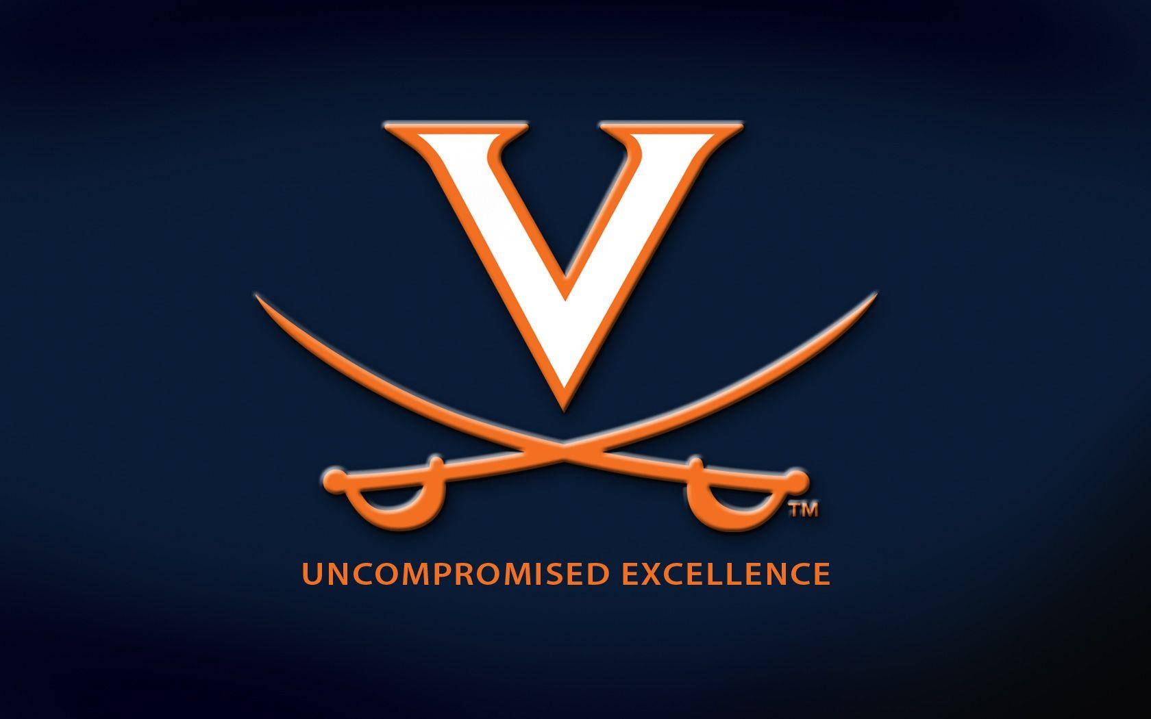University of Virginia, V, crossed sabers, HD Desktop Wallpaper
