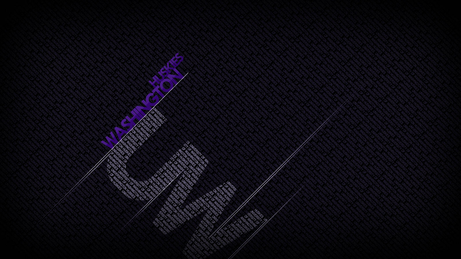 University Of Washington, WASHINGTON, glowing purple letters, HD Desktop Wallpaper