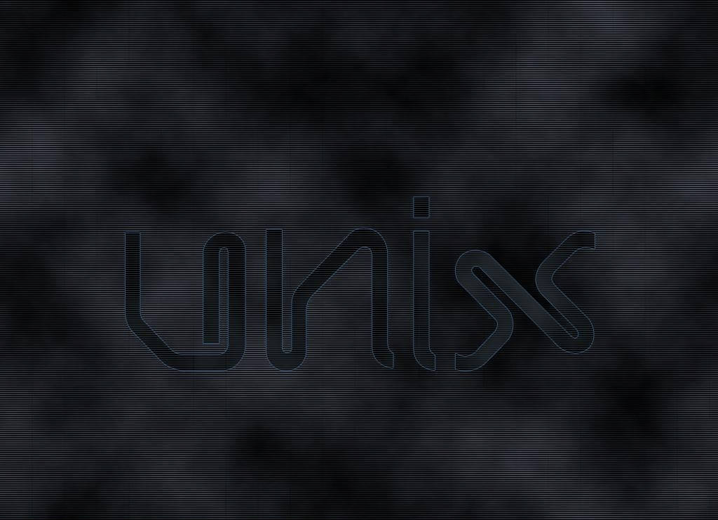 unix, minimalist, black aesthetic, SD Desktop Wallpaper
