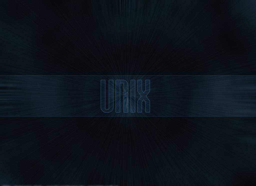 UNIX, cyan, dark blue, SD Desktop Wallpaper