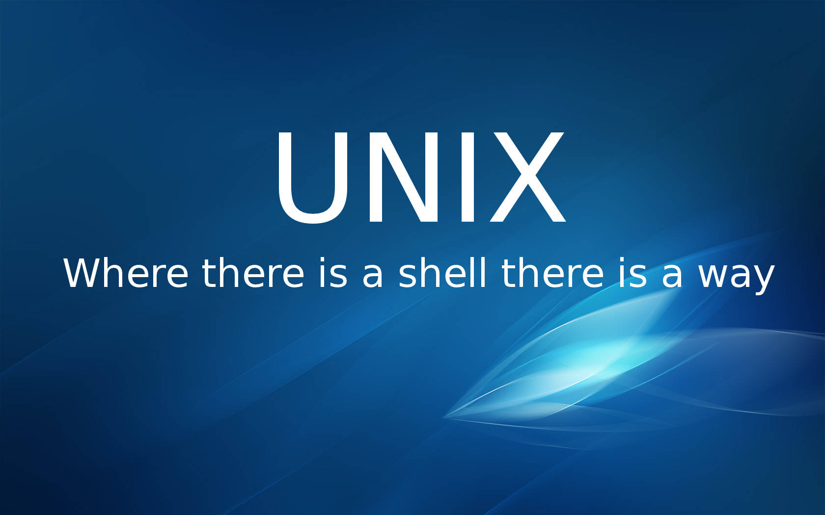 Unix, blue, white text, HD Desktop Wallpaper