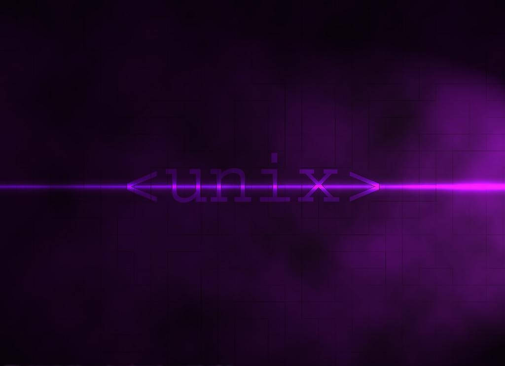 unix, glowing purple, horizontal light streaks, SD Desktop Wallpaper