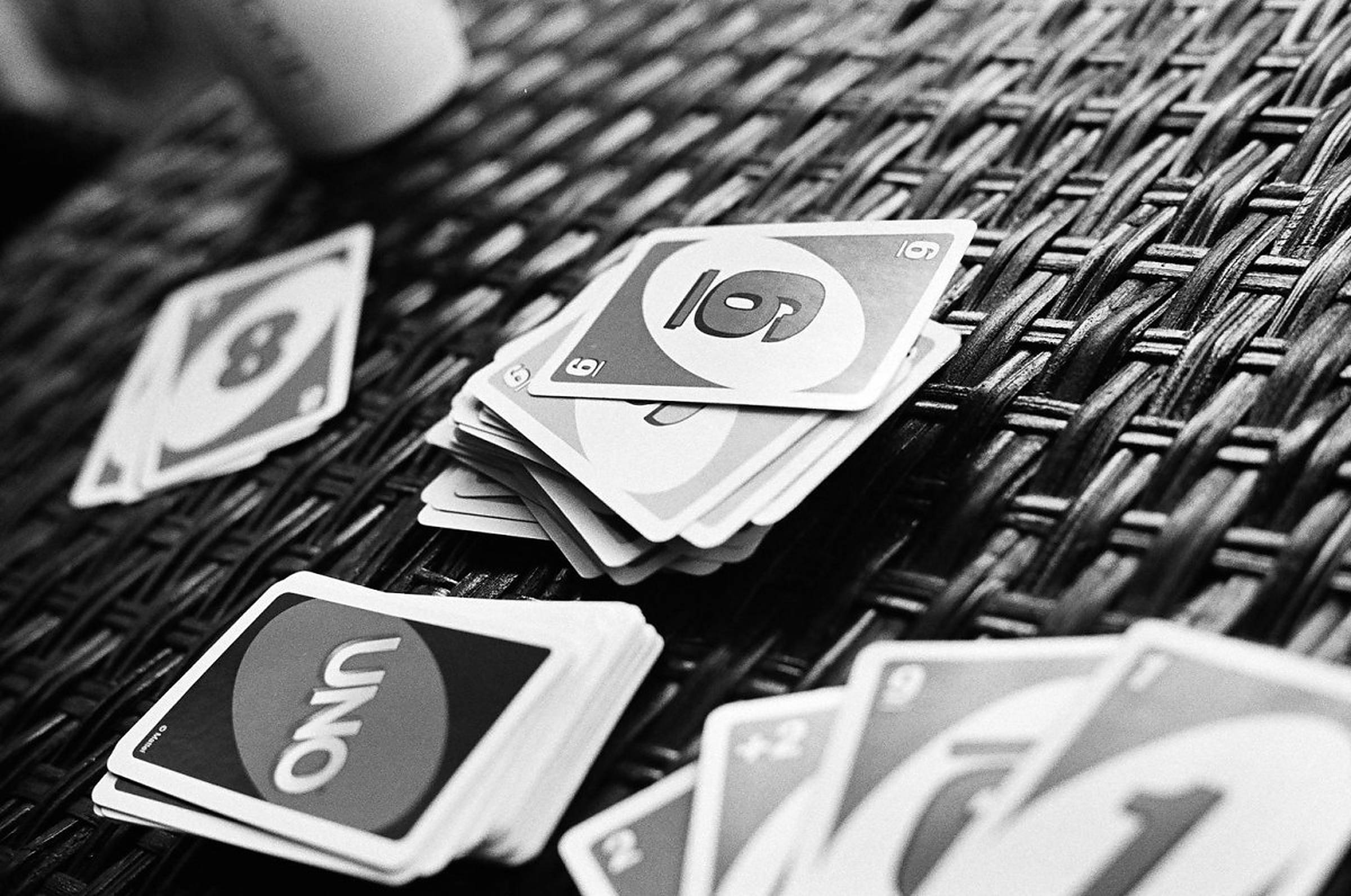 Uno, black, white, Full HD Desktop Wallpaper