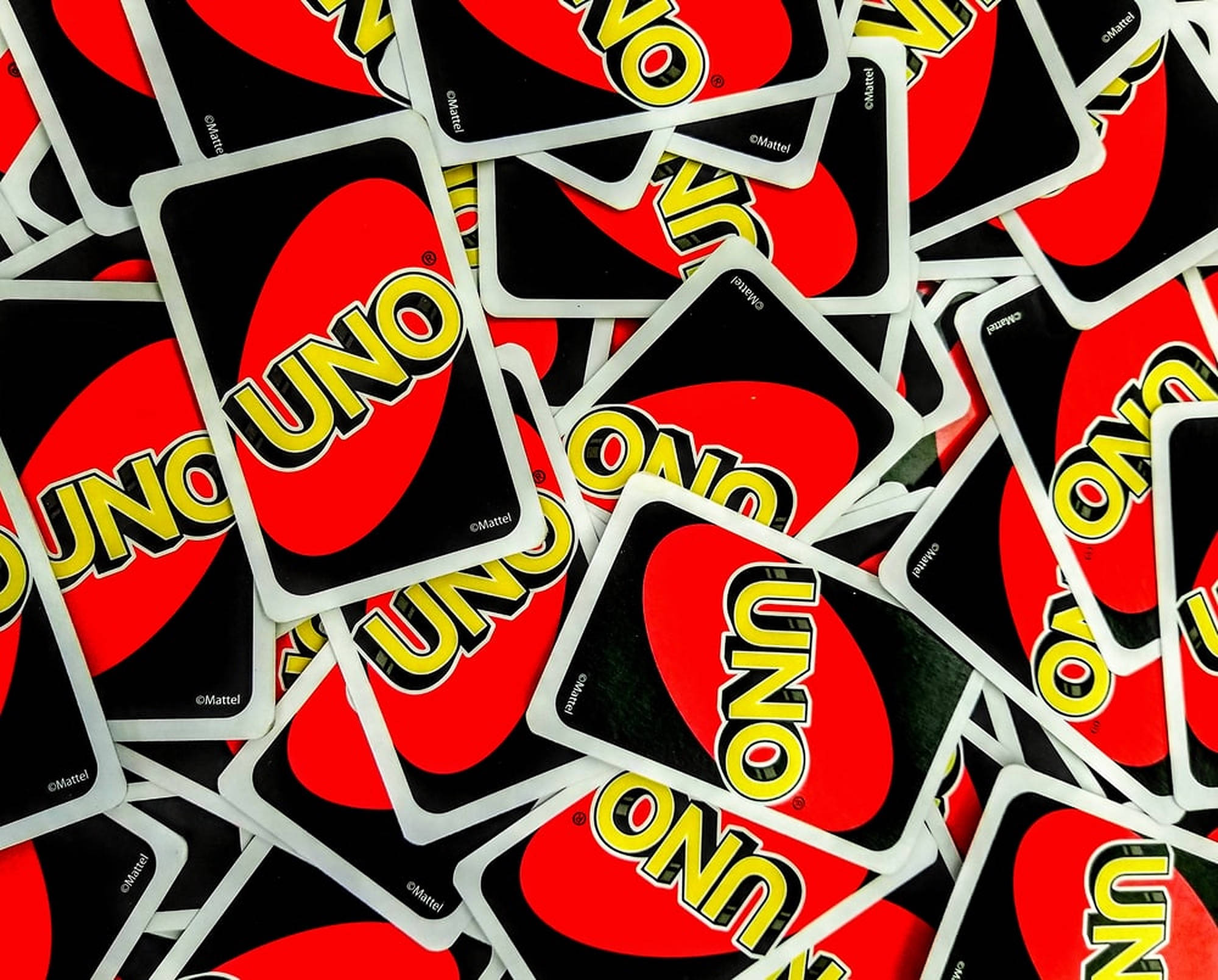 Uno, red, black, Full HD Desktop Wallpaper