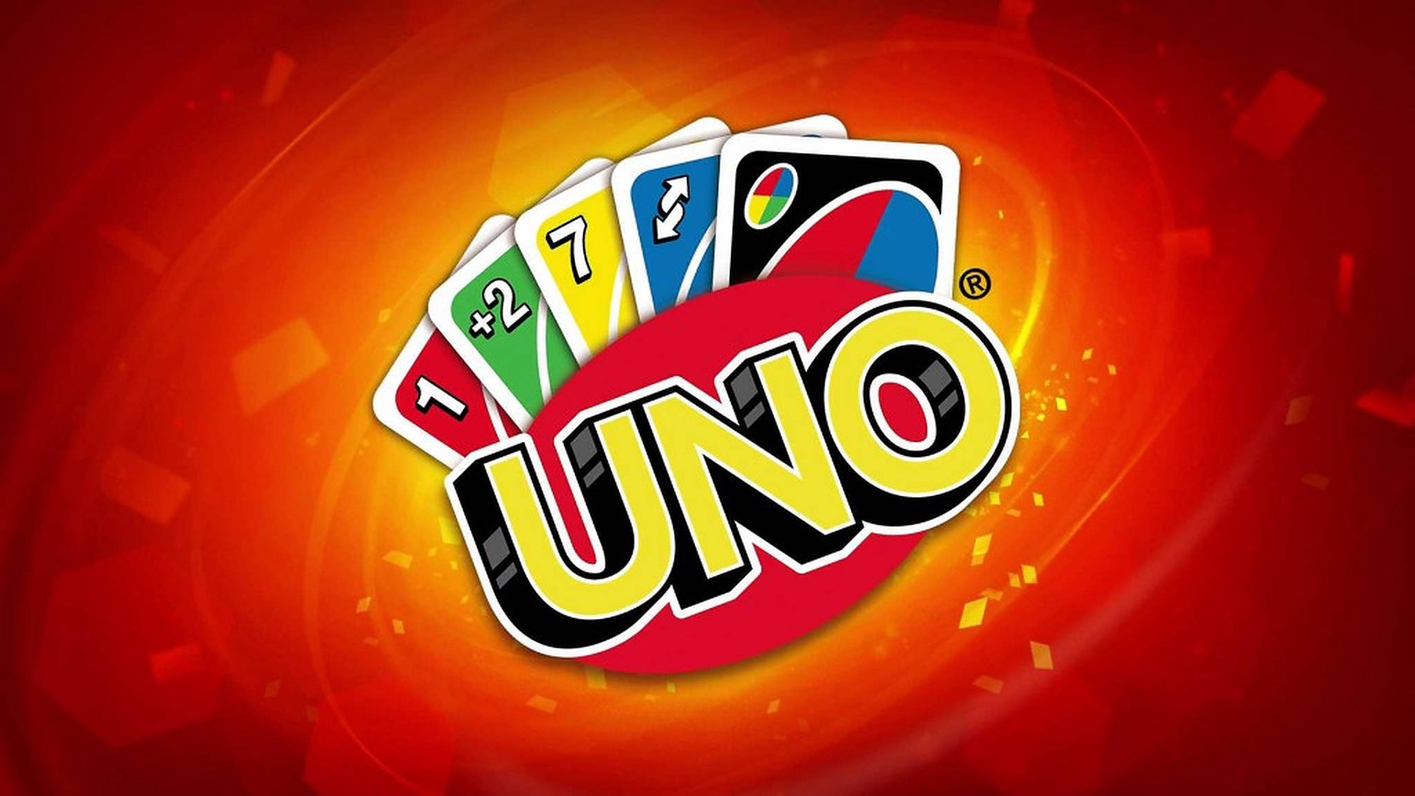 UNO, red, orange, Full HD Desktop Wallpaper