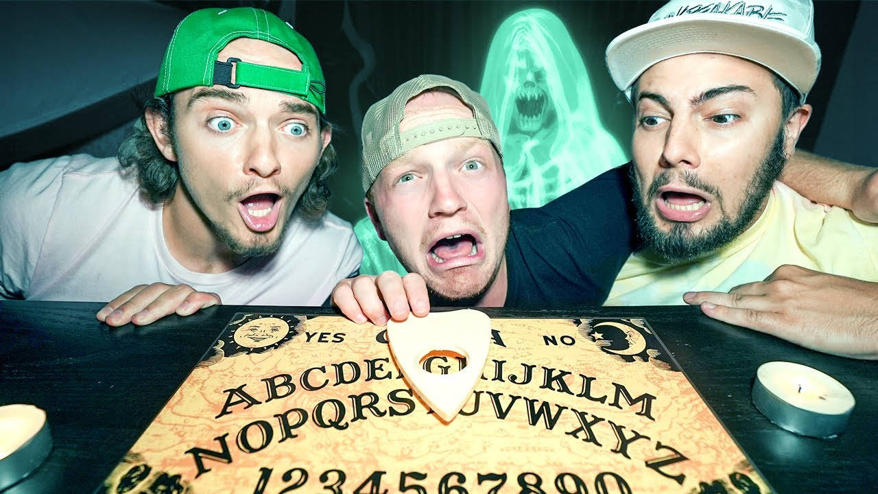 Unspeakable, Ouija board, glowing ghostly figure, HD Desktop Wallpaper
