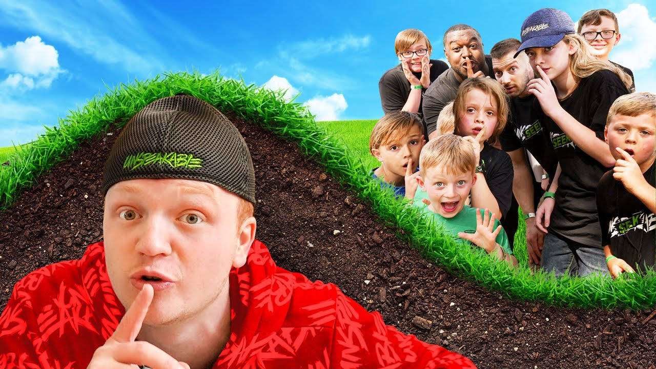 Unspeakable, red hoodie, black cap, HD Desktop Wallpaper