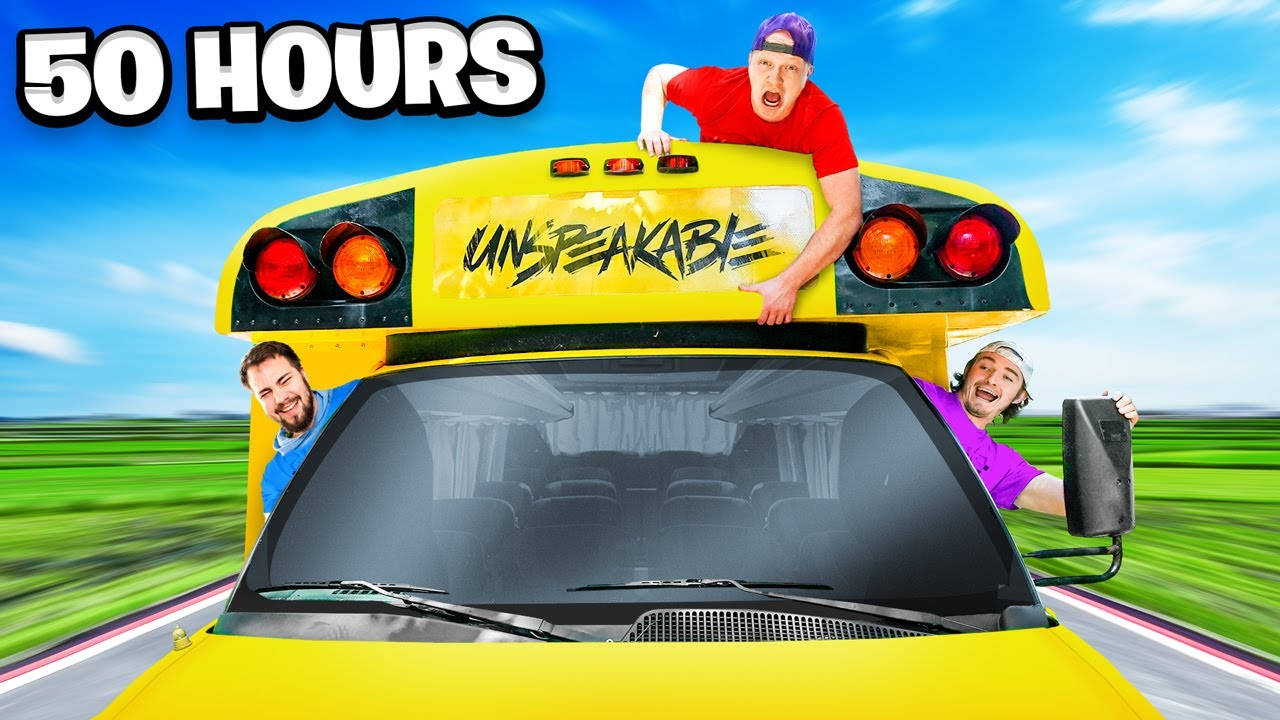 Unspeakable, school bus, yellow, HD Desktop Wallpaper