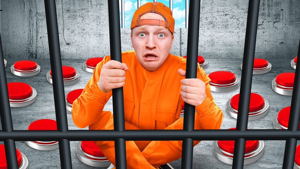 Unspeakable, orange jumpsuit, prison bars, HD Desktop Wallpaper