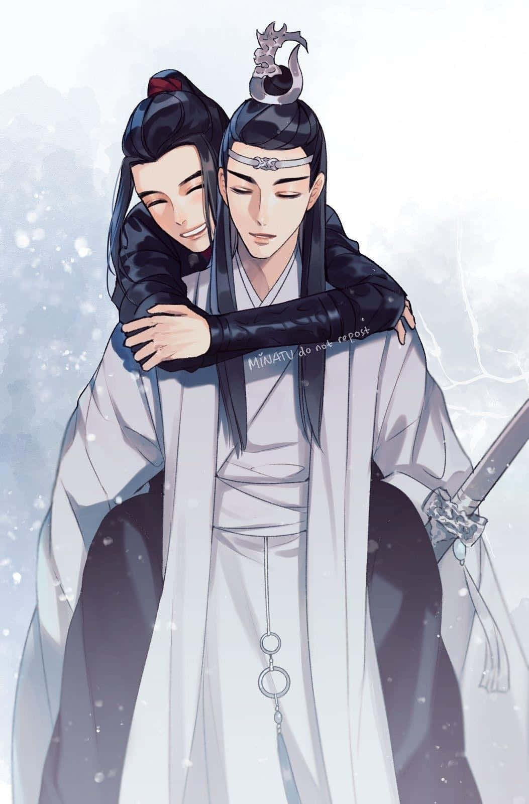The Untamed, anime, traditional robes, HD Phone Wallpaper