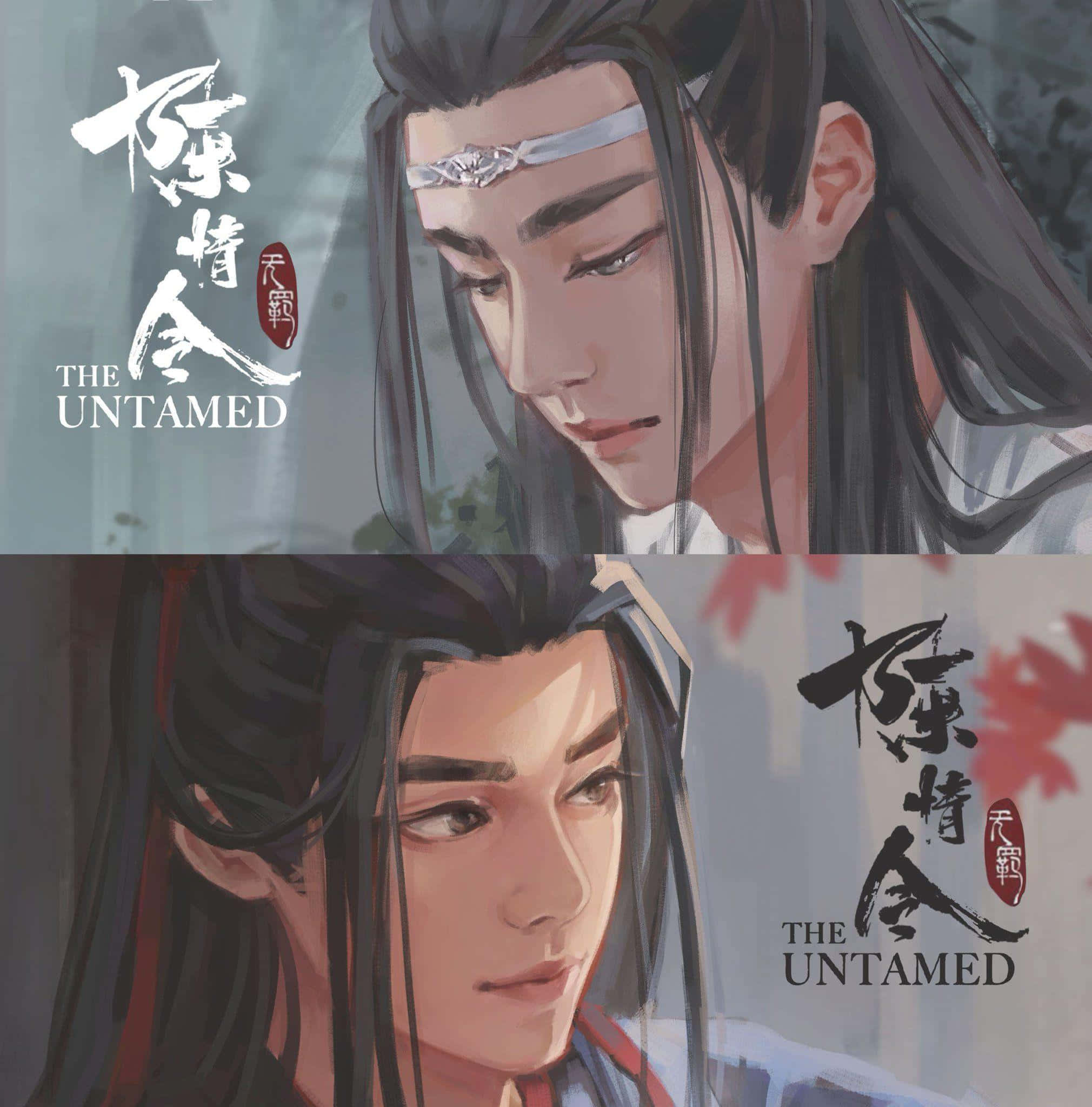 The Untamed, young man, long dark hair, Full HD Phone Wallpaper