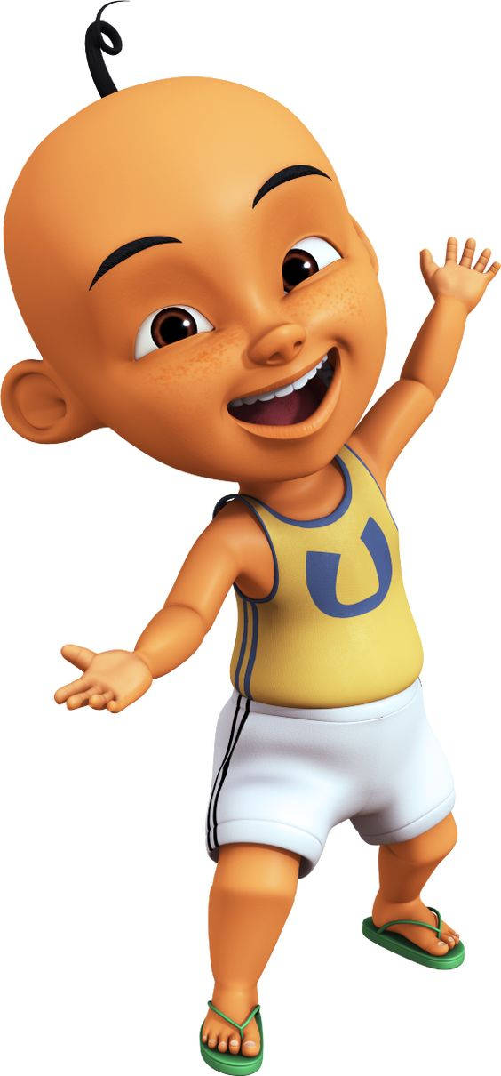 Upin, Ipin, yellow tank top, SD Phone Wallpaper