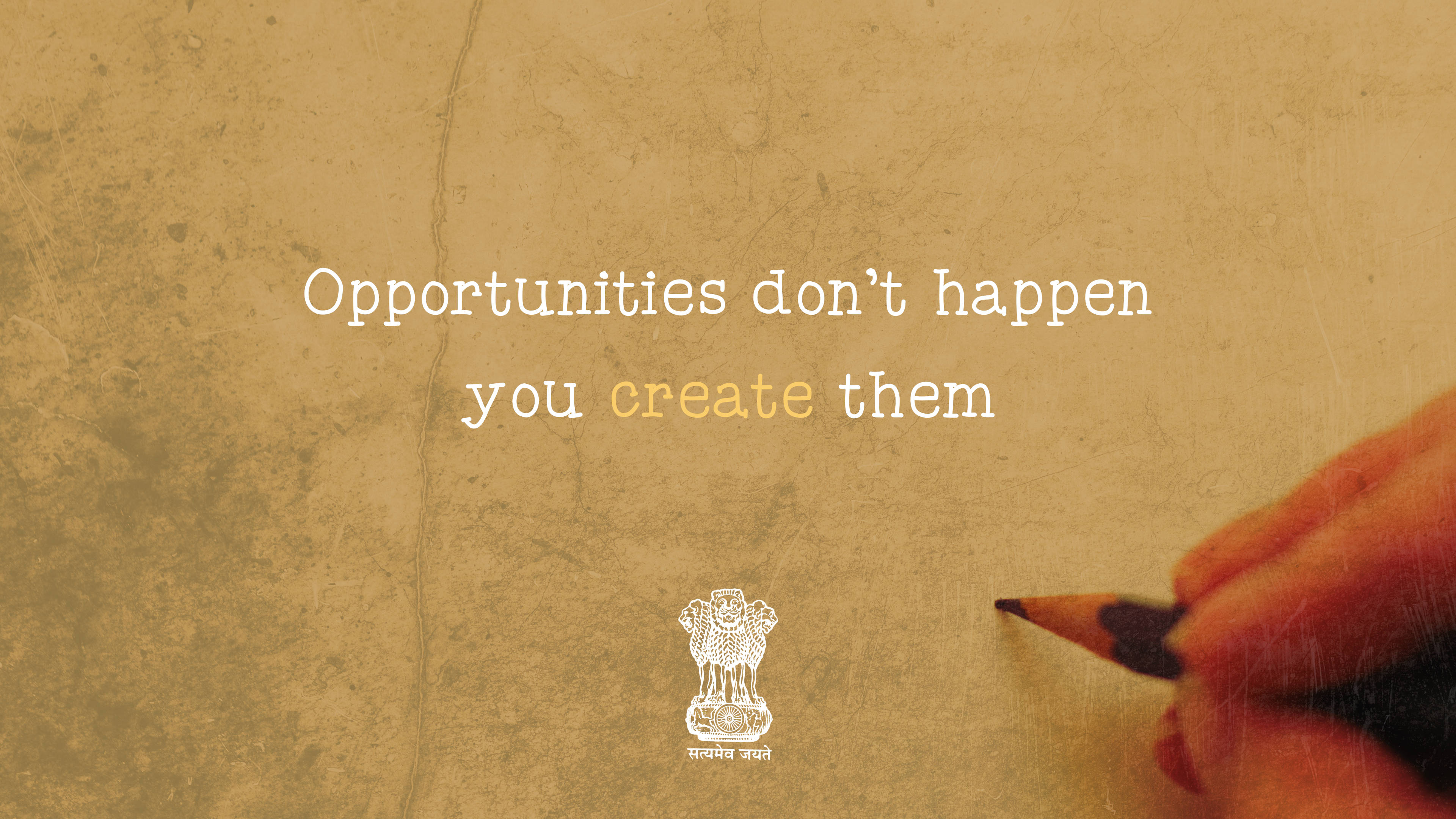 UPSC, pencil, textured beige paper, 4K Desktop Wallpaper